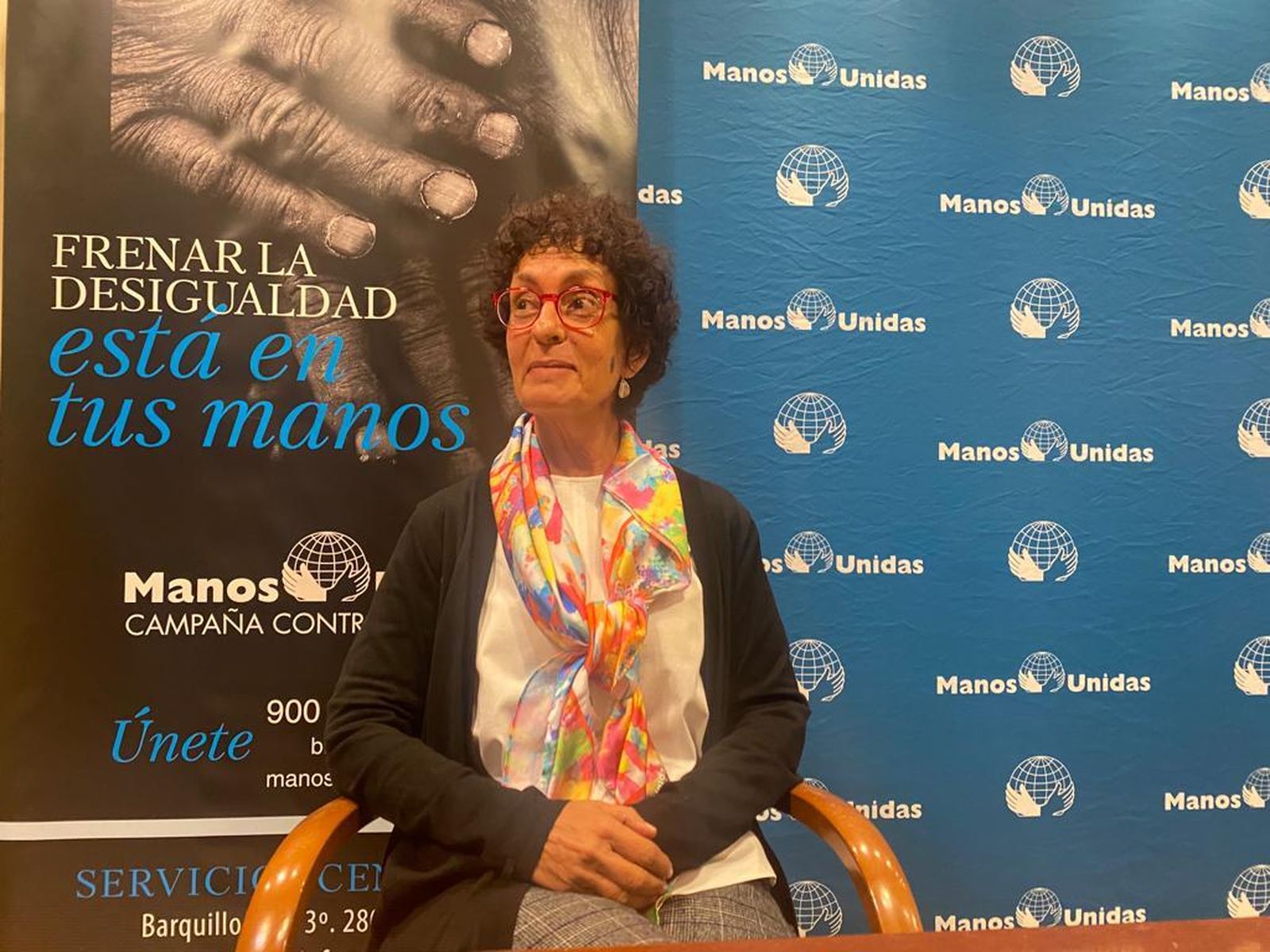 Virginia Alfaro, misionera en Angola