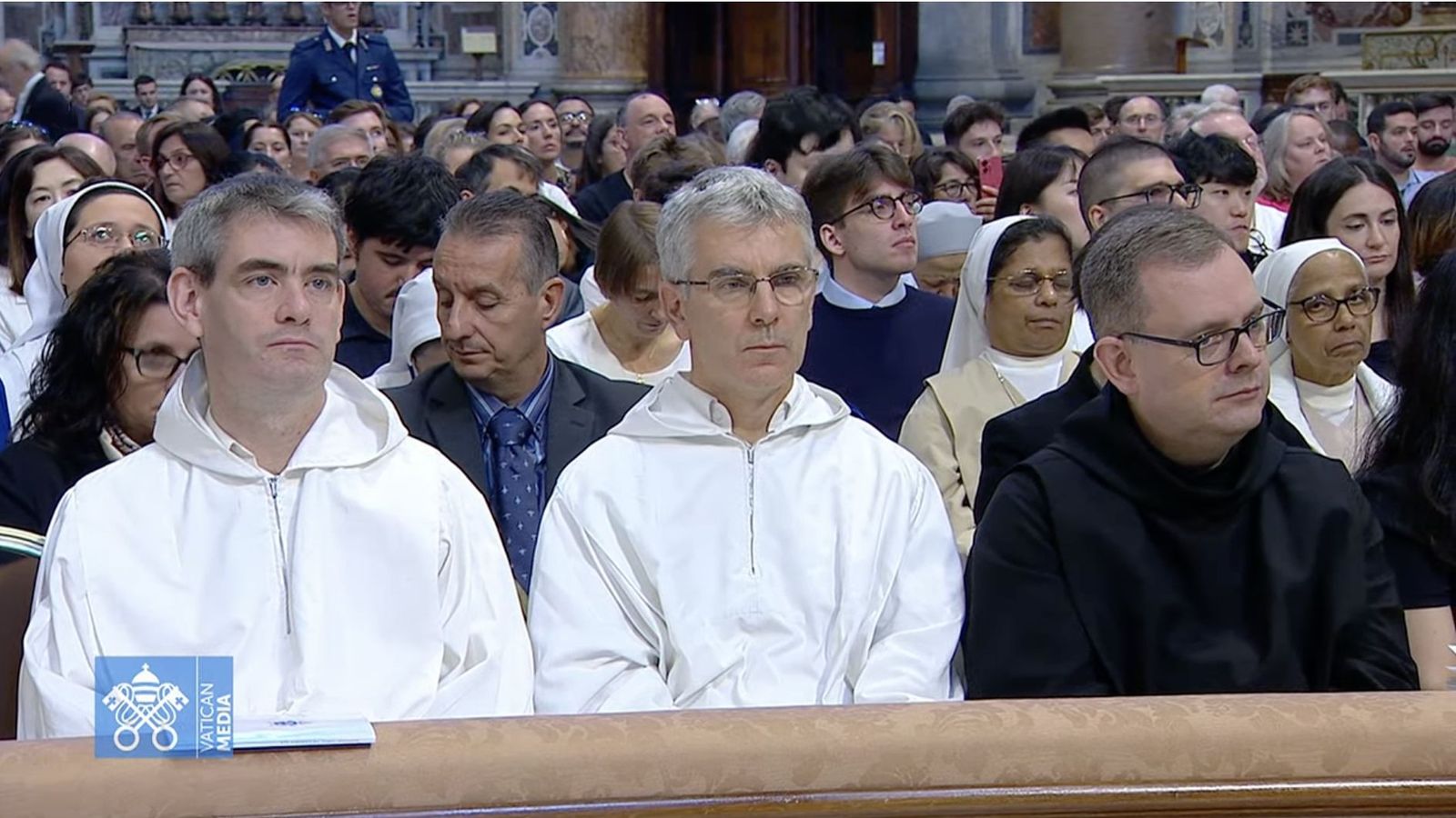 Participantes en la misa de clausura del Sínodo de la Sinodalidad