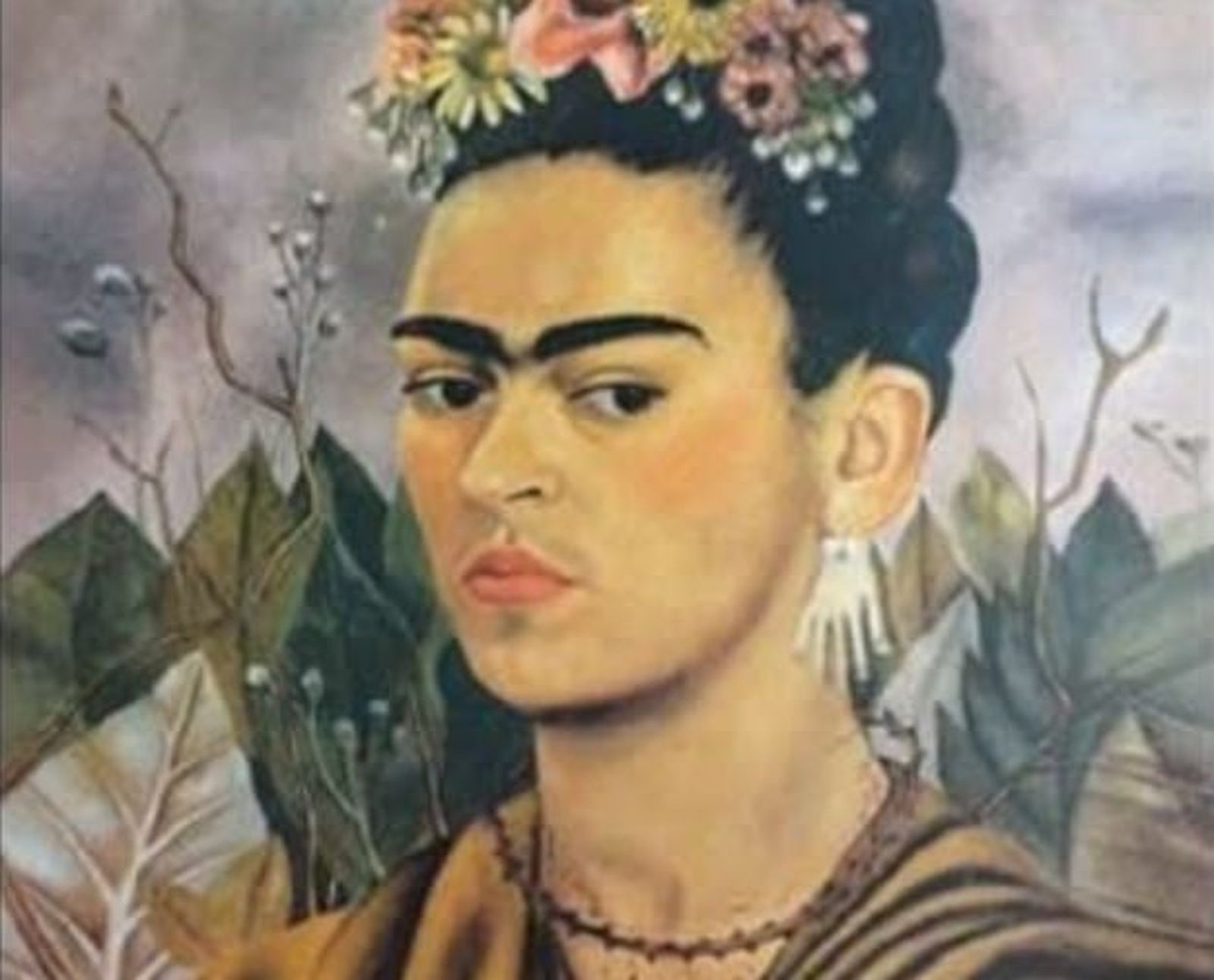 Frida Kahlo: pintura de bosque tropical e invierno seco