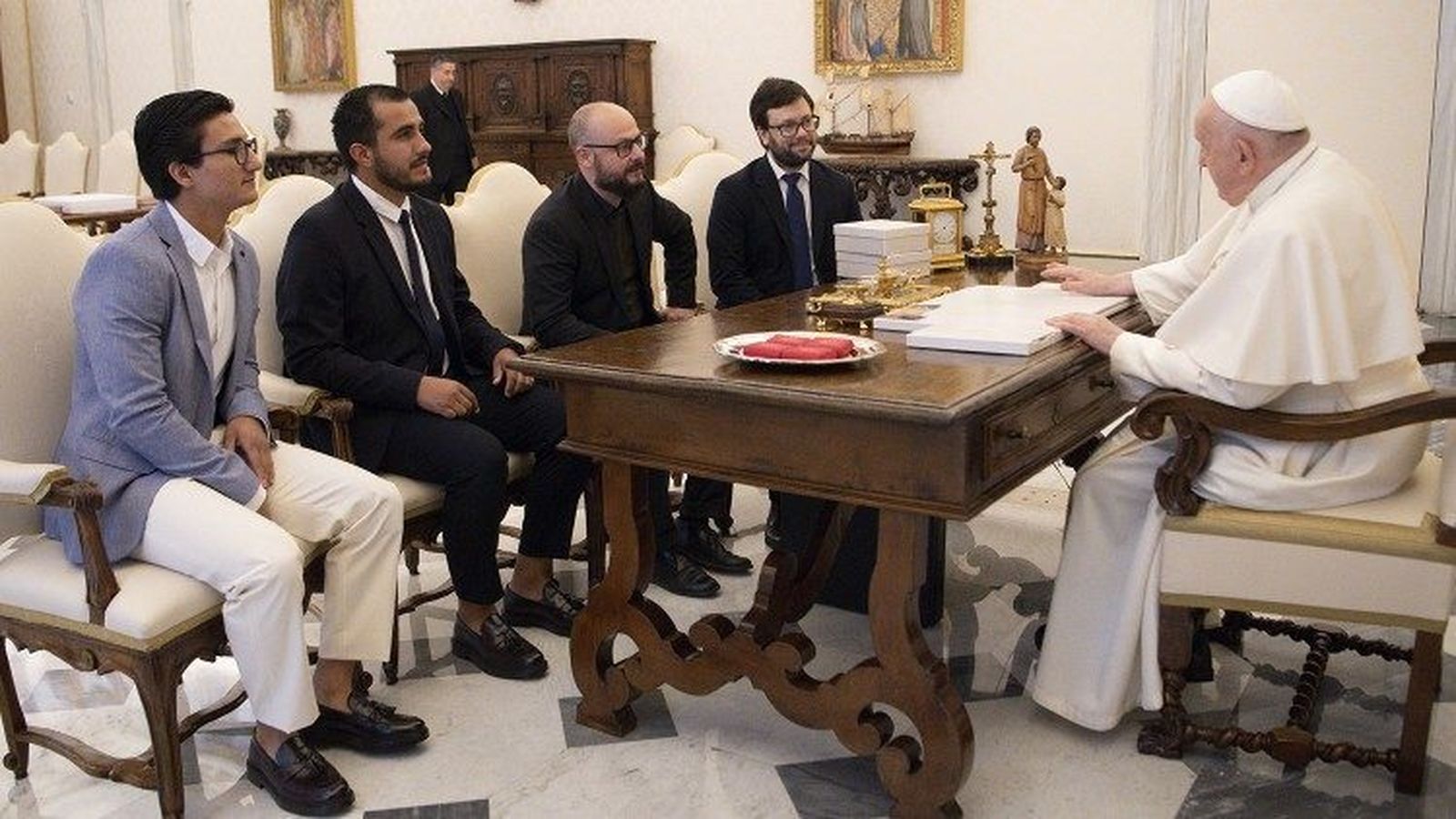 El Papa recibió en audiencia a los representantes de Renova+