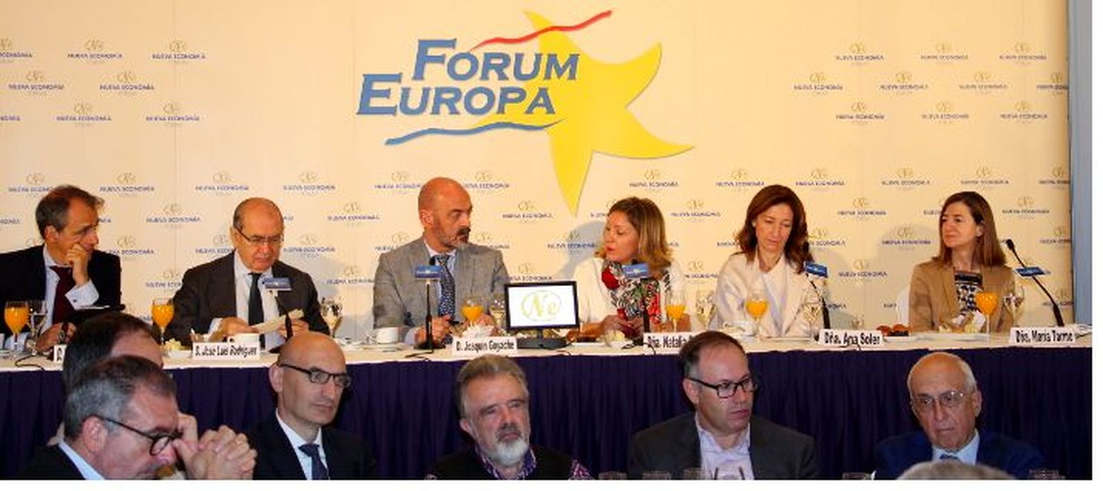 Natalia Peiro, en el Forum Europa