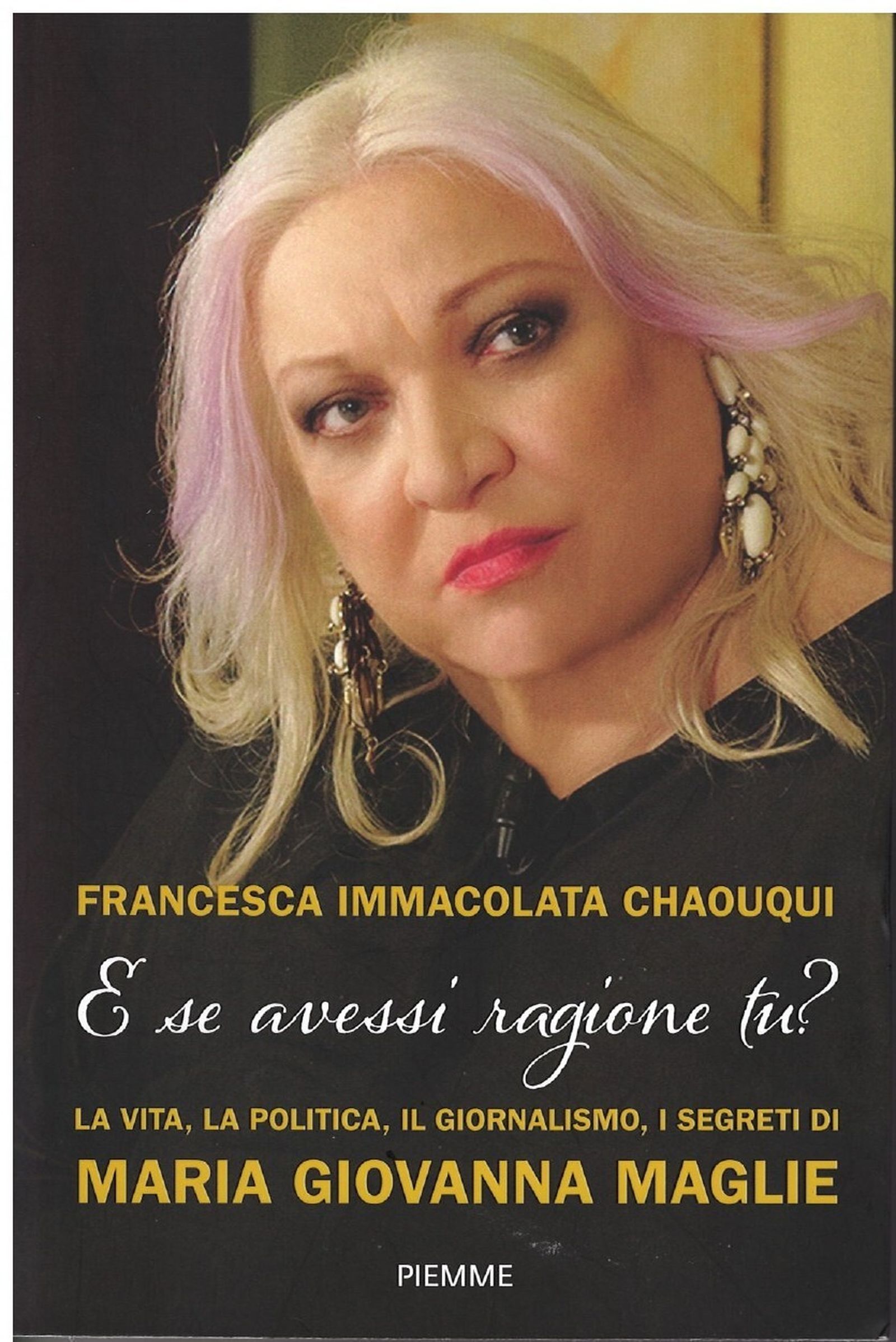 El libro sobre Maria Giovanna Maglie