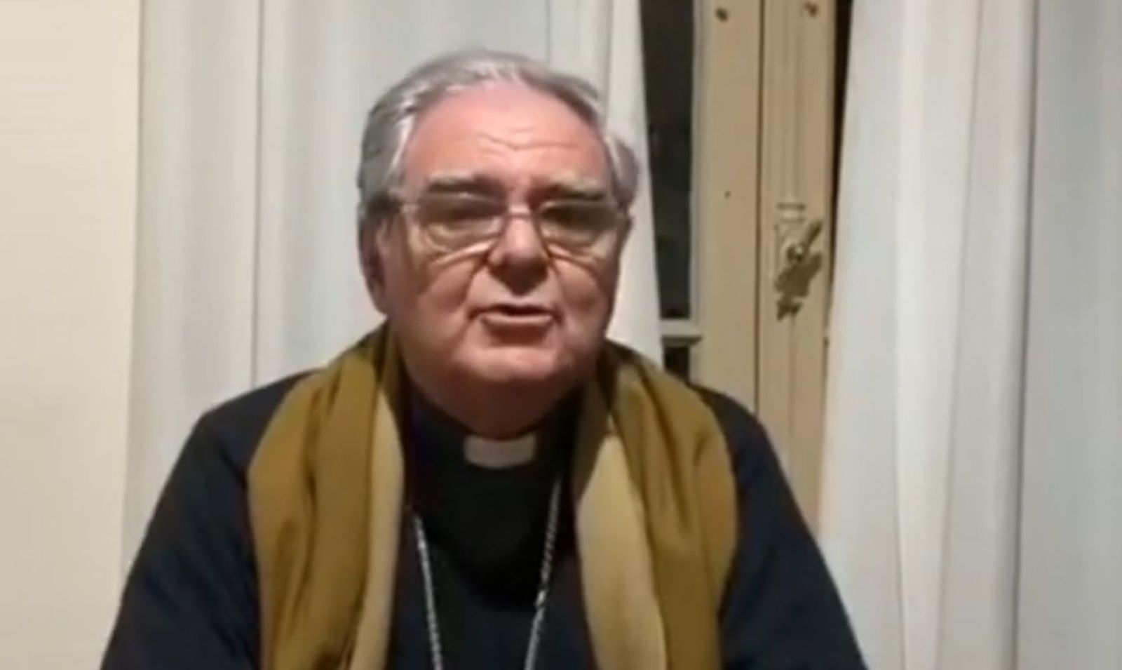 Mons. Ojea,  obispo de San Isidro y presidente de la Conferencia Episcopal Argentina (CEA)