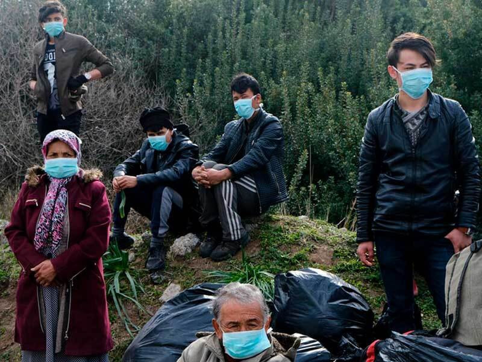 Los obispos españoles, con migrantes y refugiados