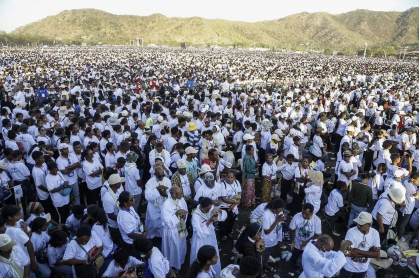 Misa del Papa en Timor Leste 2024