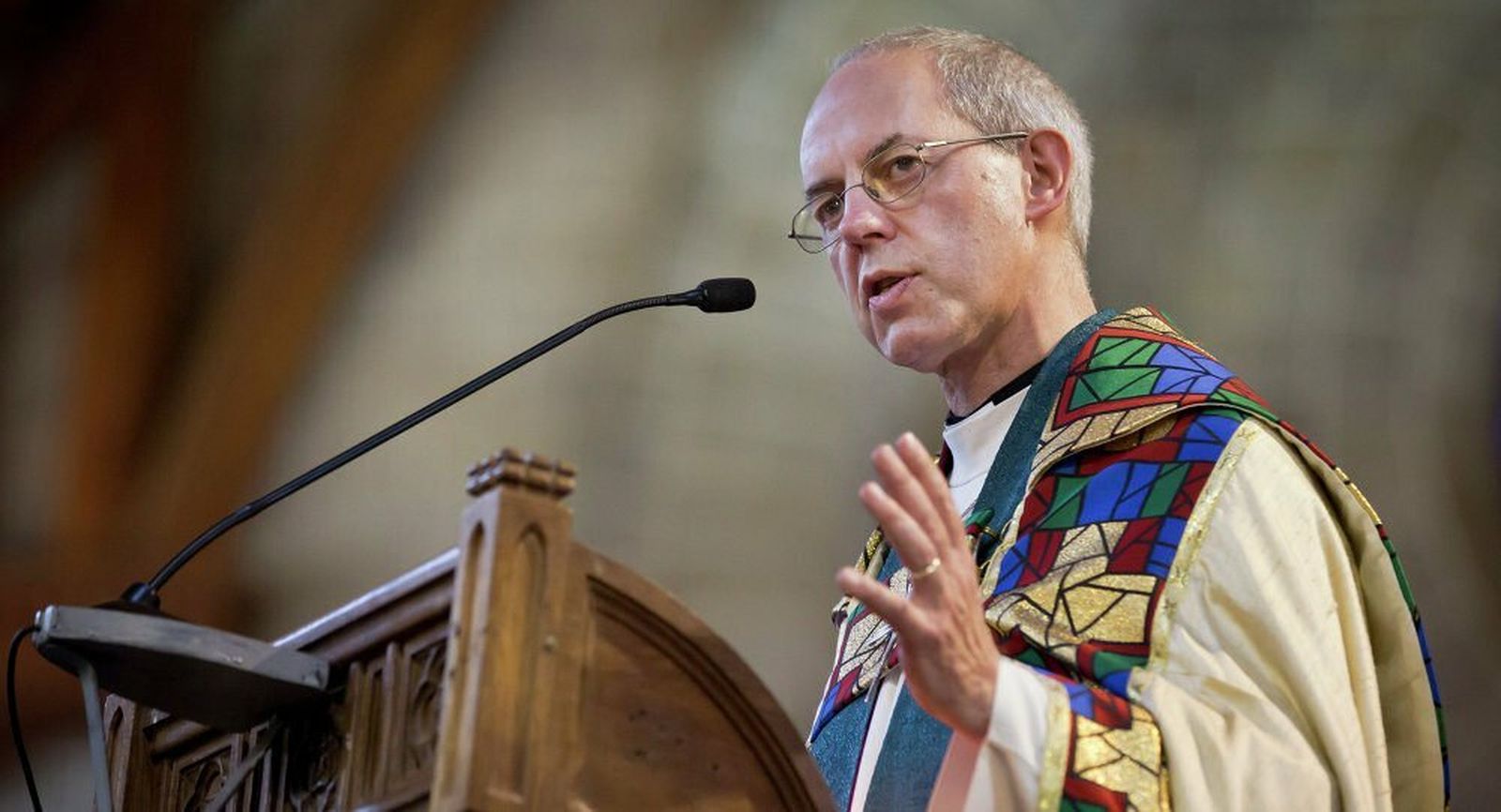 Justin Welby, arzobispo de Canterbury