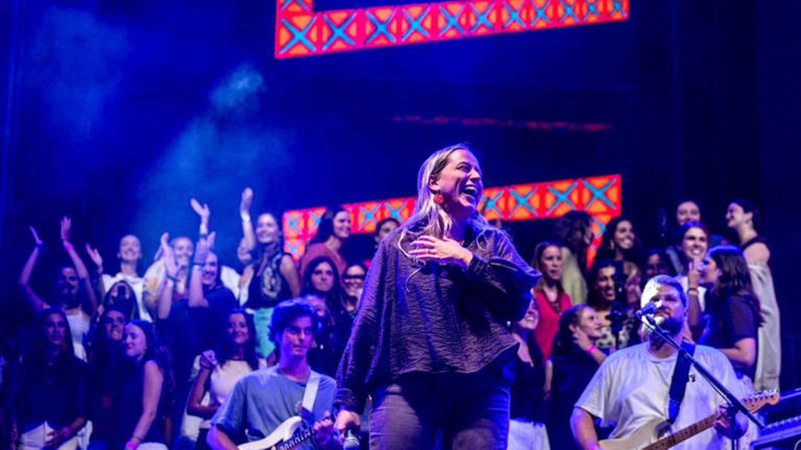 Actuacion Hakuna el pasado 22 de diciembre en la Perta del Sol. Madrid.