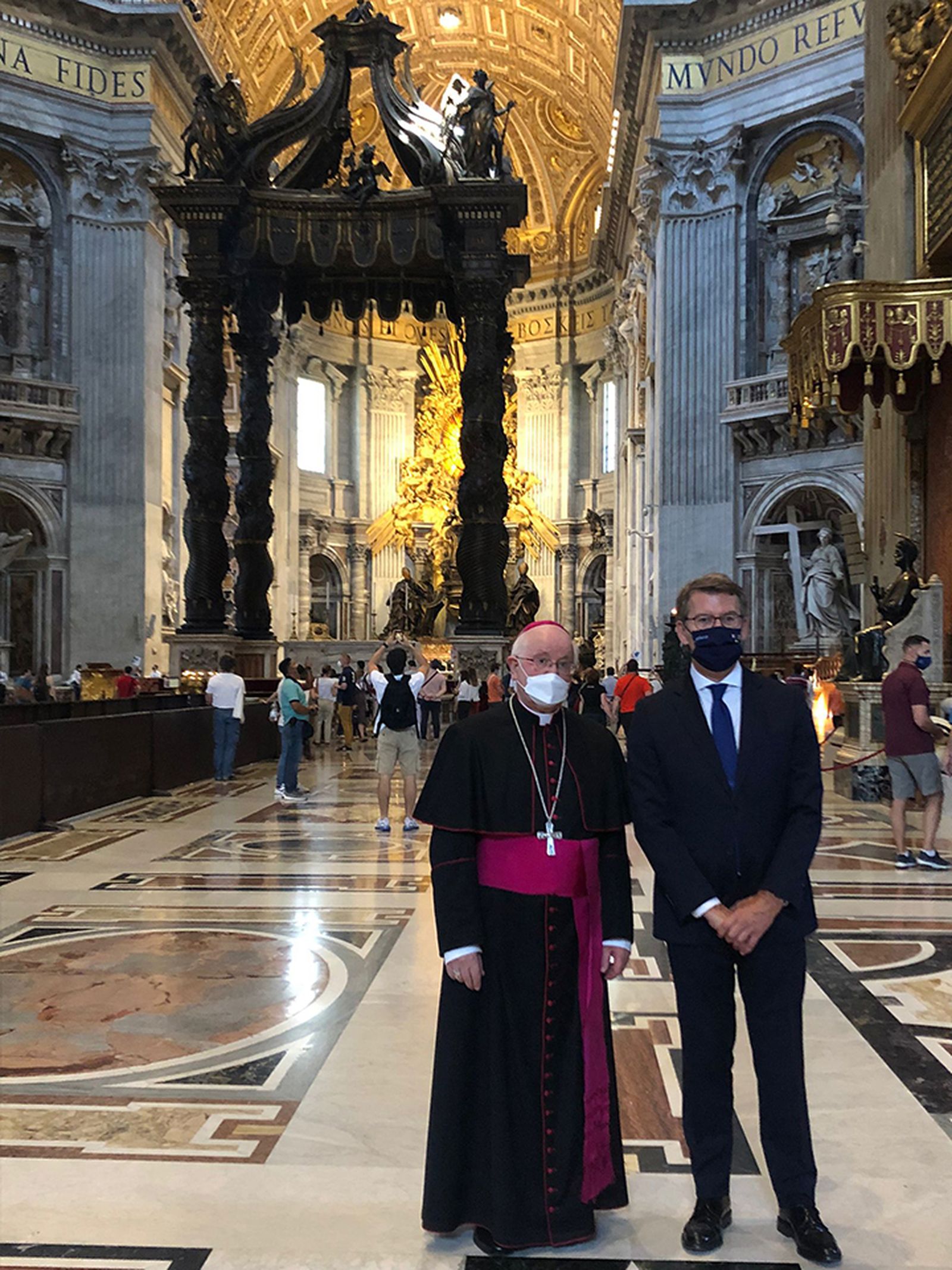 Julián Barrio y Alberto Núñez Feijóo