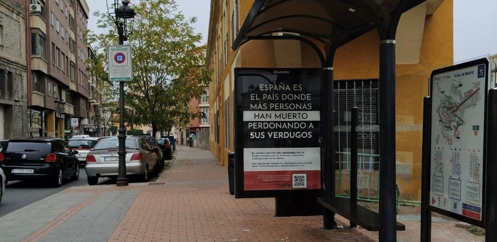 La polémica campaña de la ACdP, en marquesina de 40 ciudades españolas