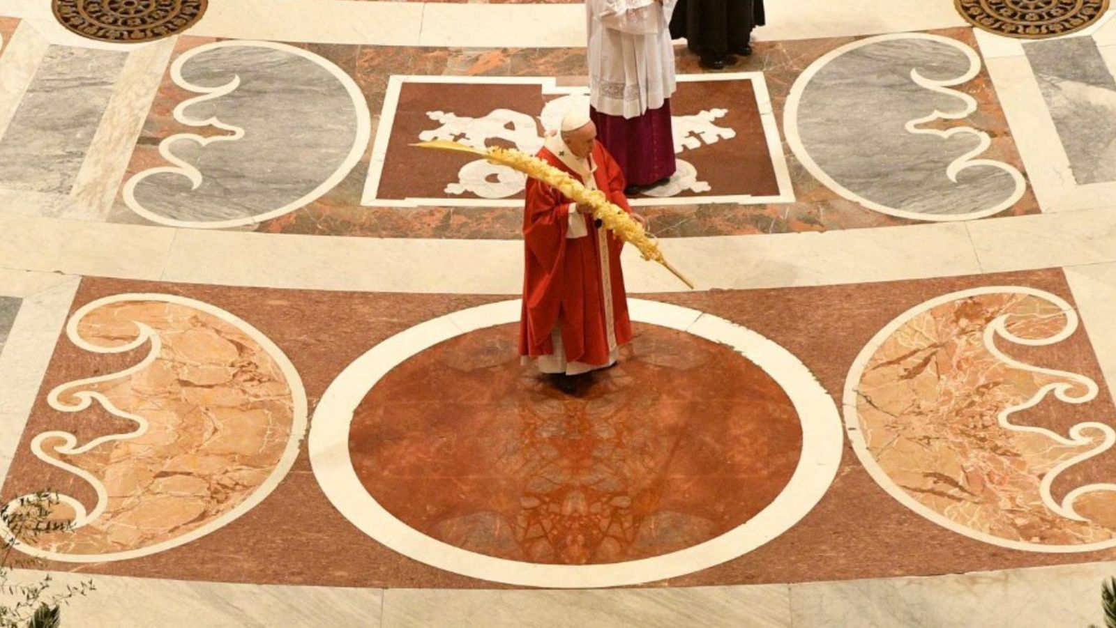 El Papa, en el domingo de Ramos