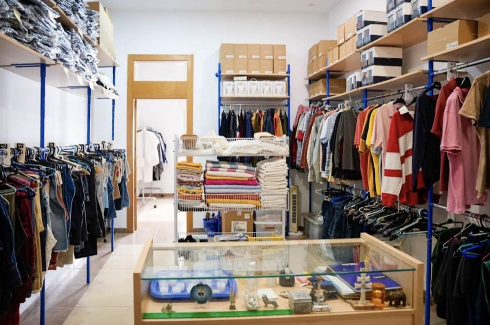 Ropero de la casa de acogida