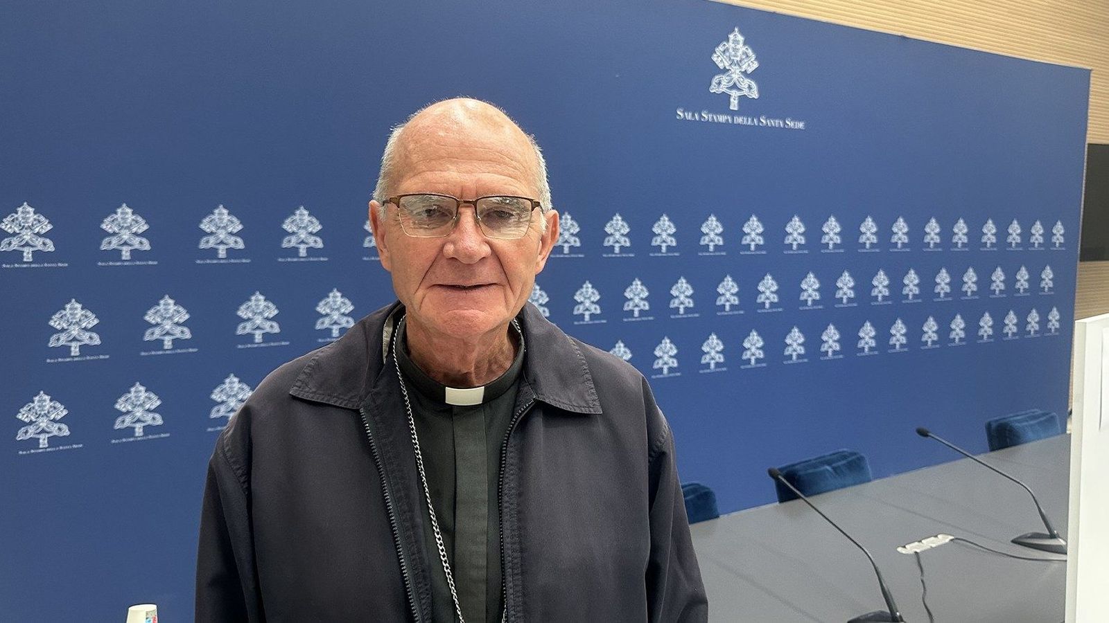 Cardenal Stephen Brislin, arzobispo metropolitano de Johannesburgo y presidente de la Southern African Catholic Bishops’ Conference