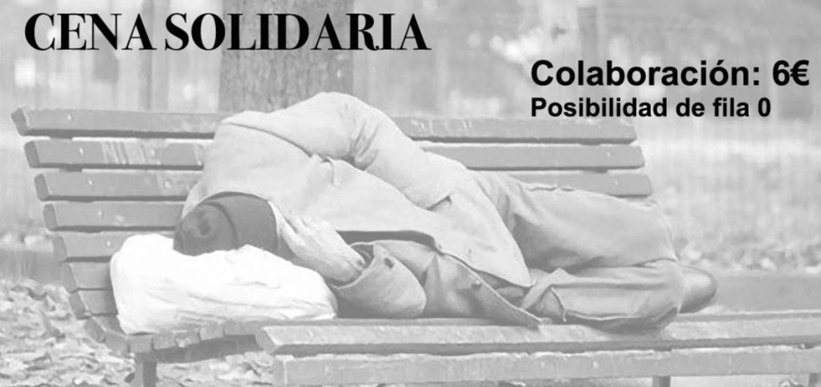 Cena solidaria en Valencia, por la Jornada Mundial de los Pobres