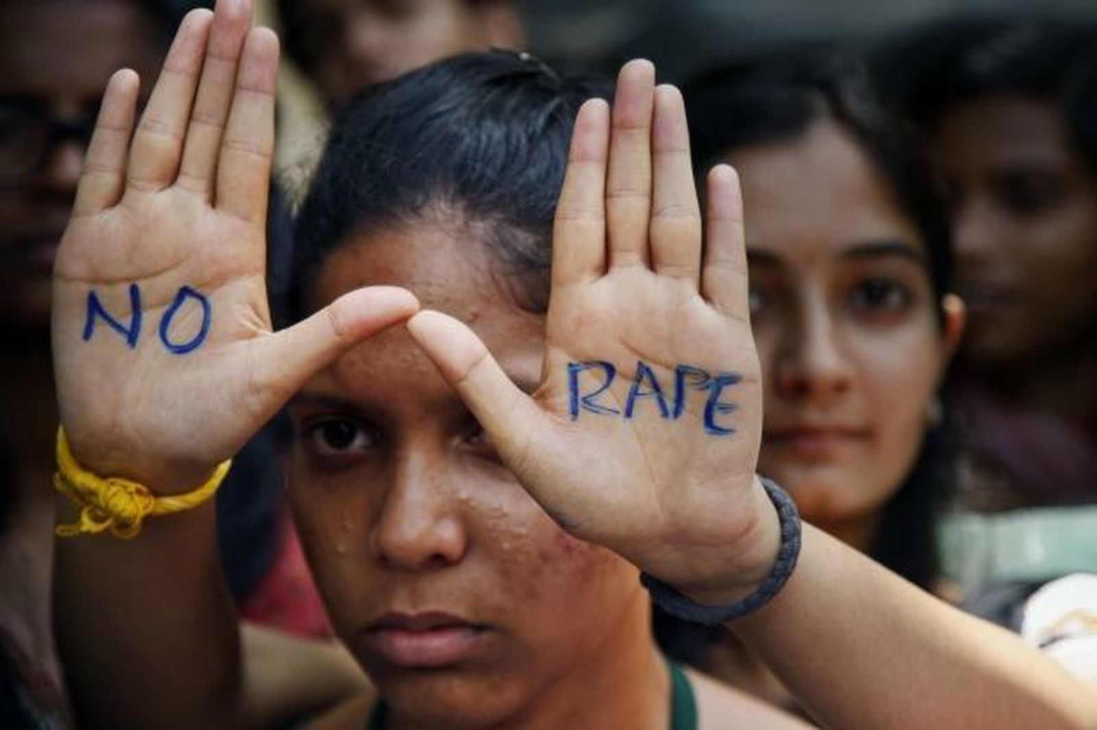 Protesta contra la violencia sexual en la India