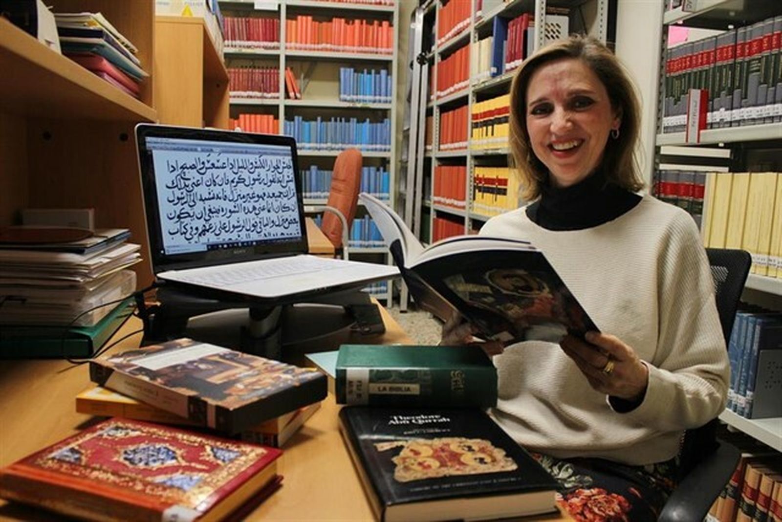 Pilar González Casado, primera catedrática del mundo de Literatura árabe cristiana