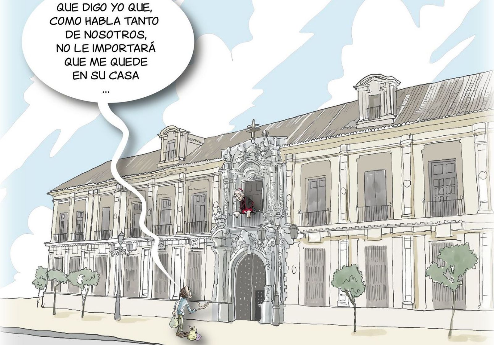 El pobre y el obispo