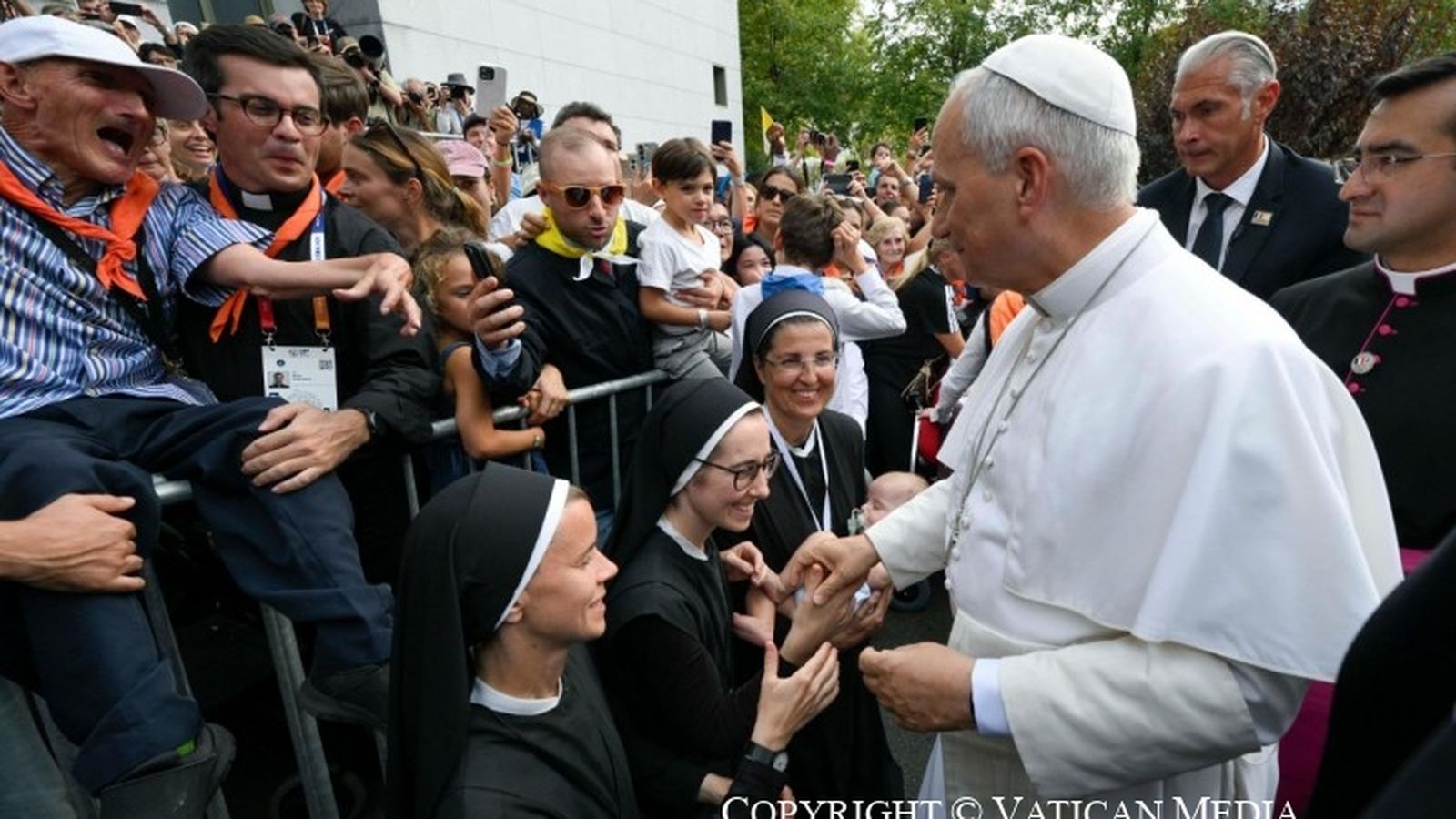 El Papa, con los enfermos