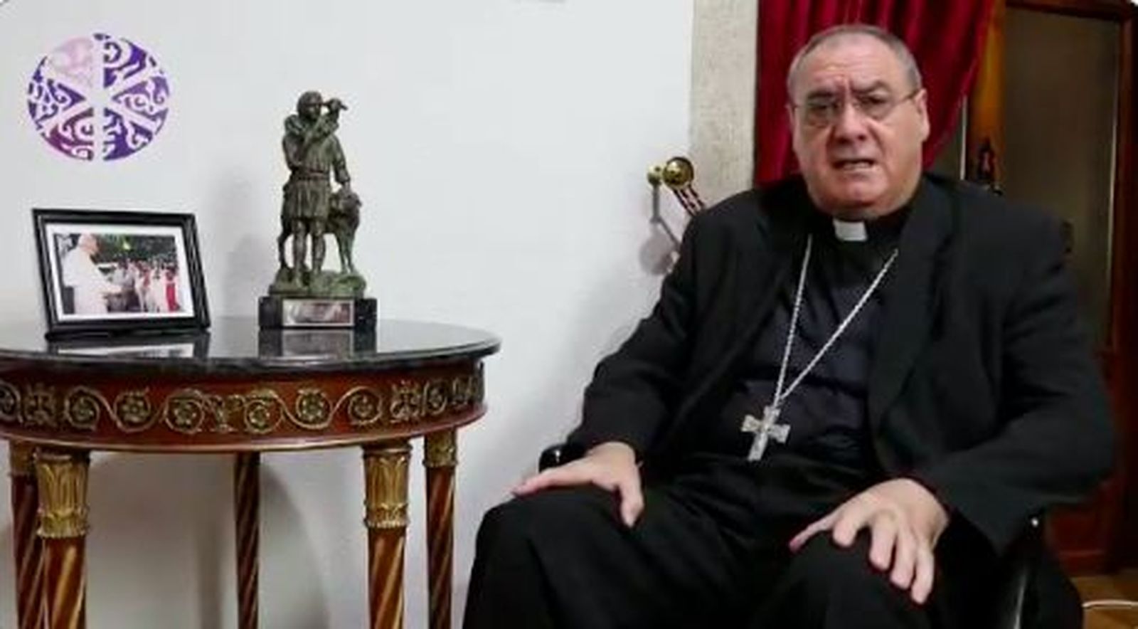 José María Gil Tamayo, en su mensaje