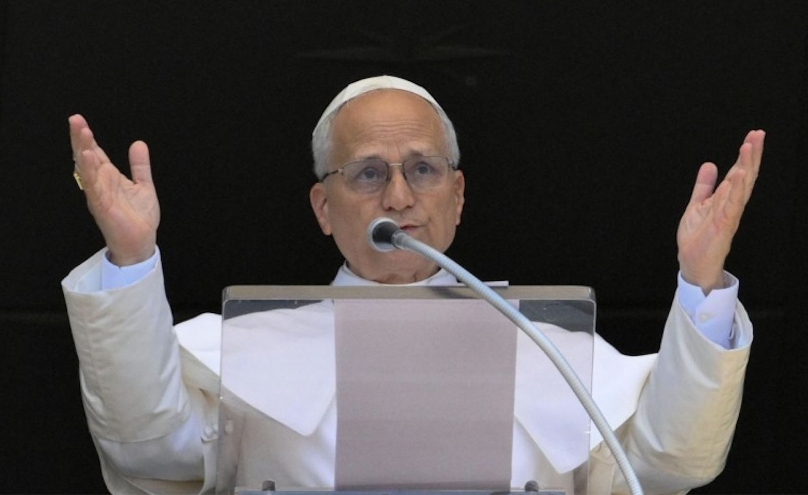 El papa León XIV