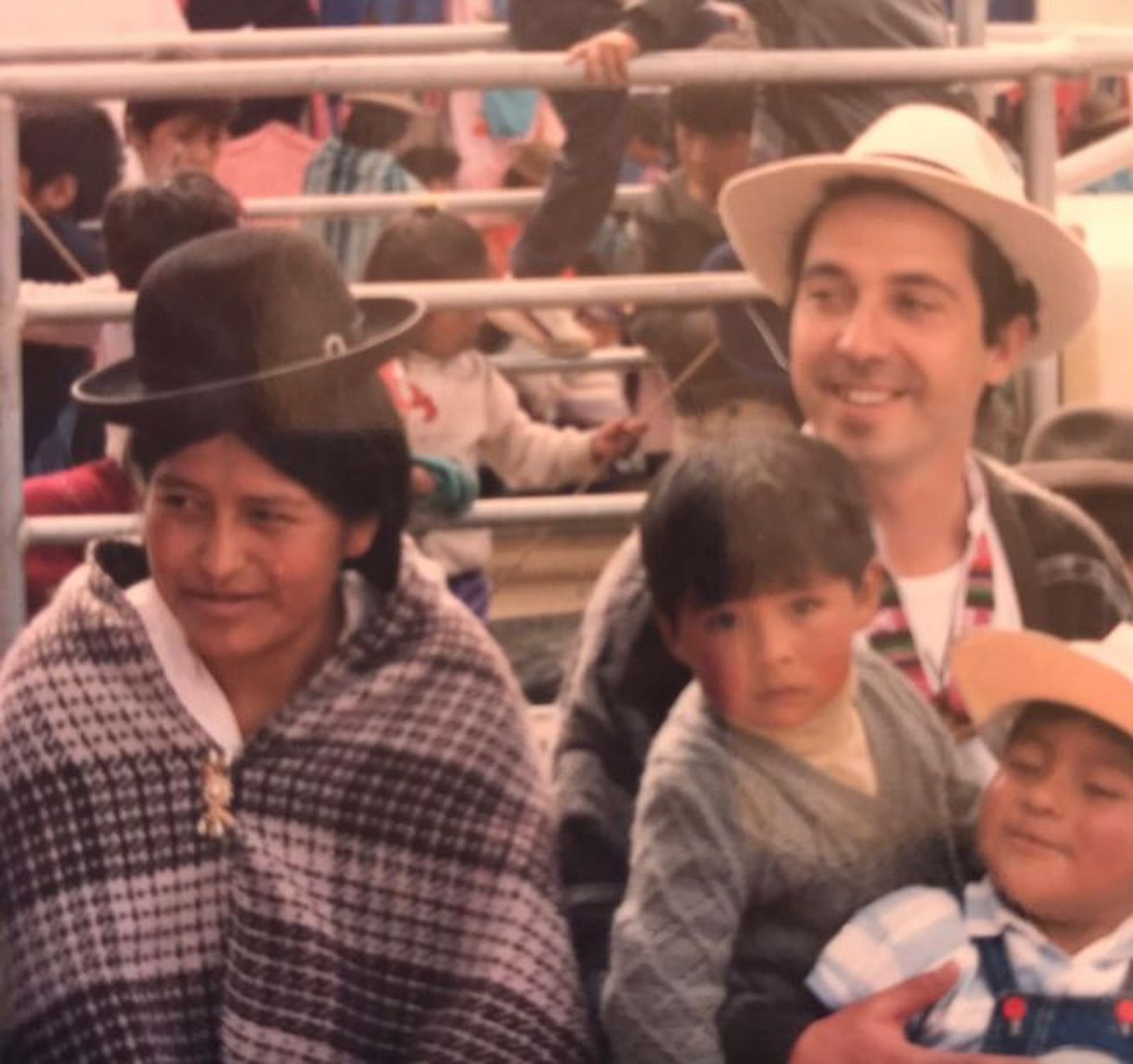 Valera, en su época de misionero en Bolivia