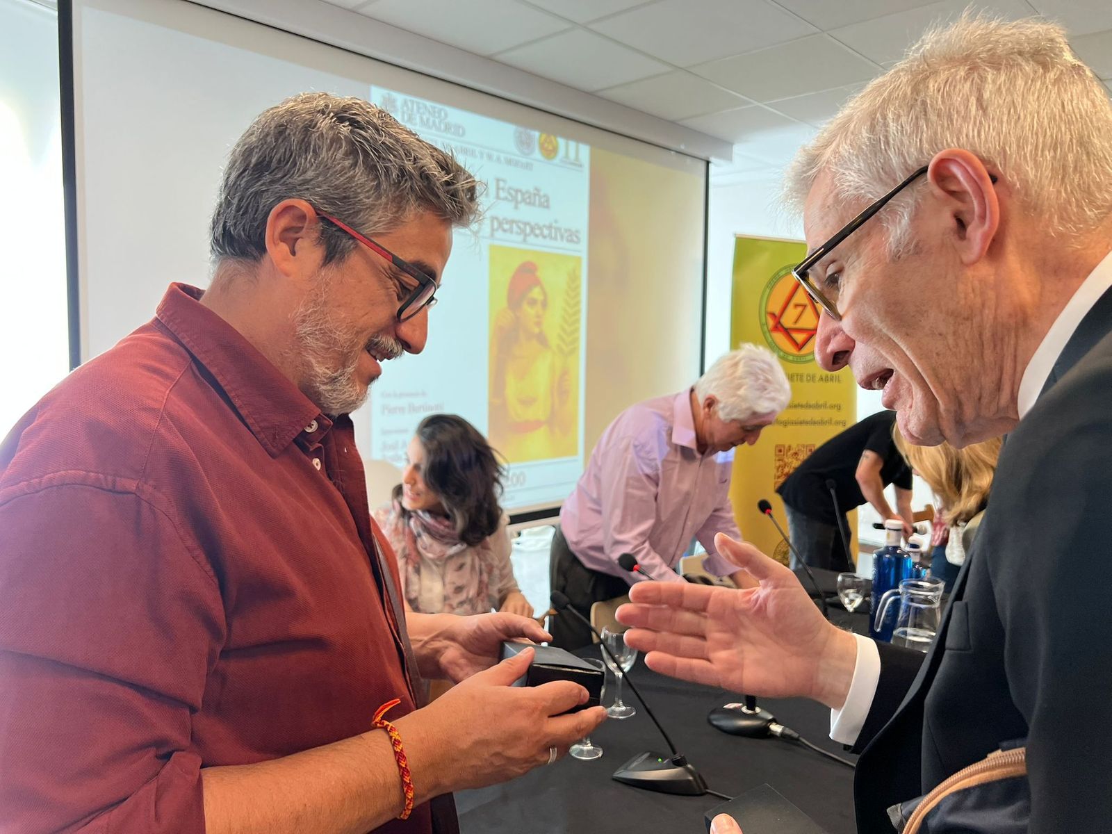 Bastante, con Bertinotti