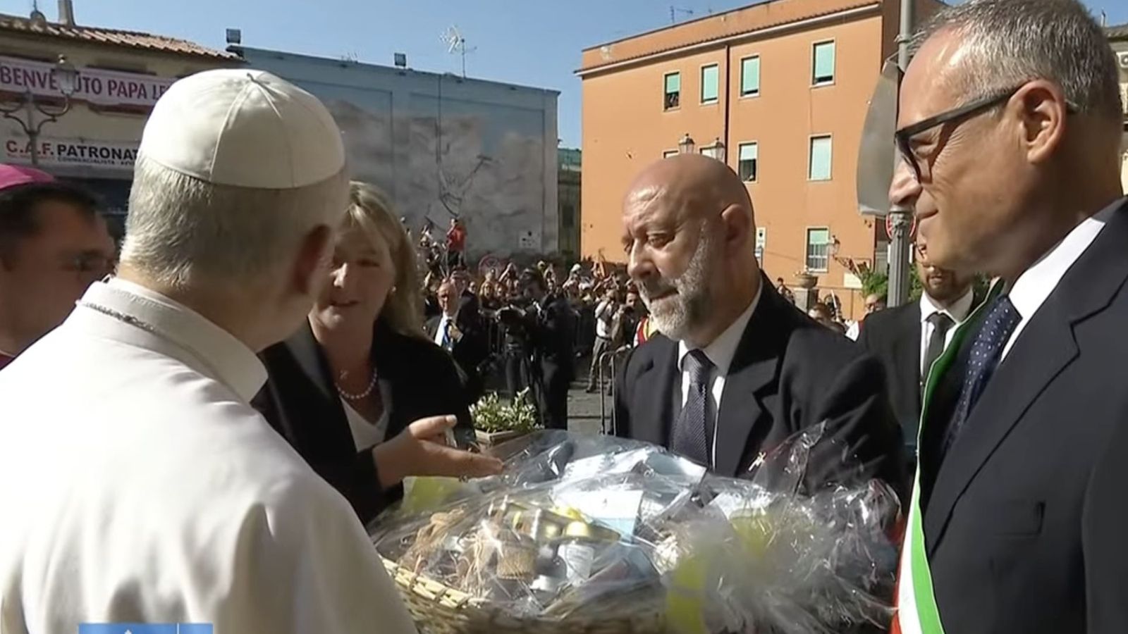 El Papa, en Albano