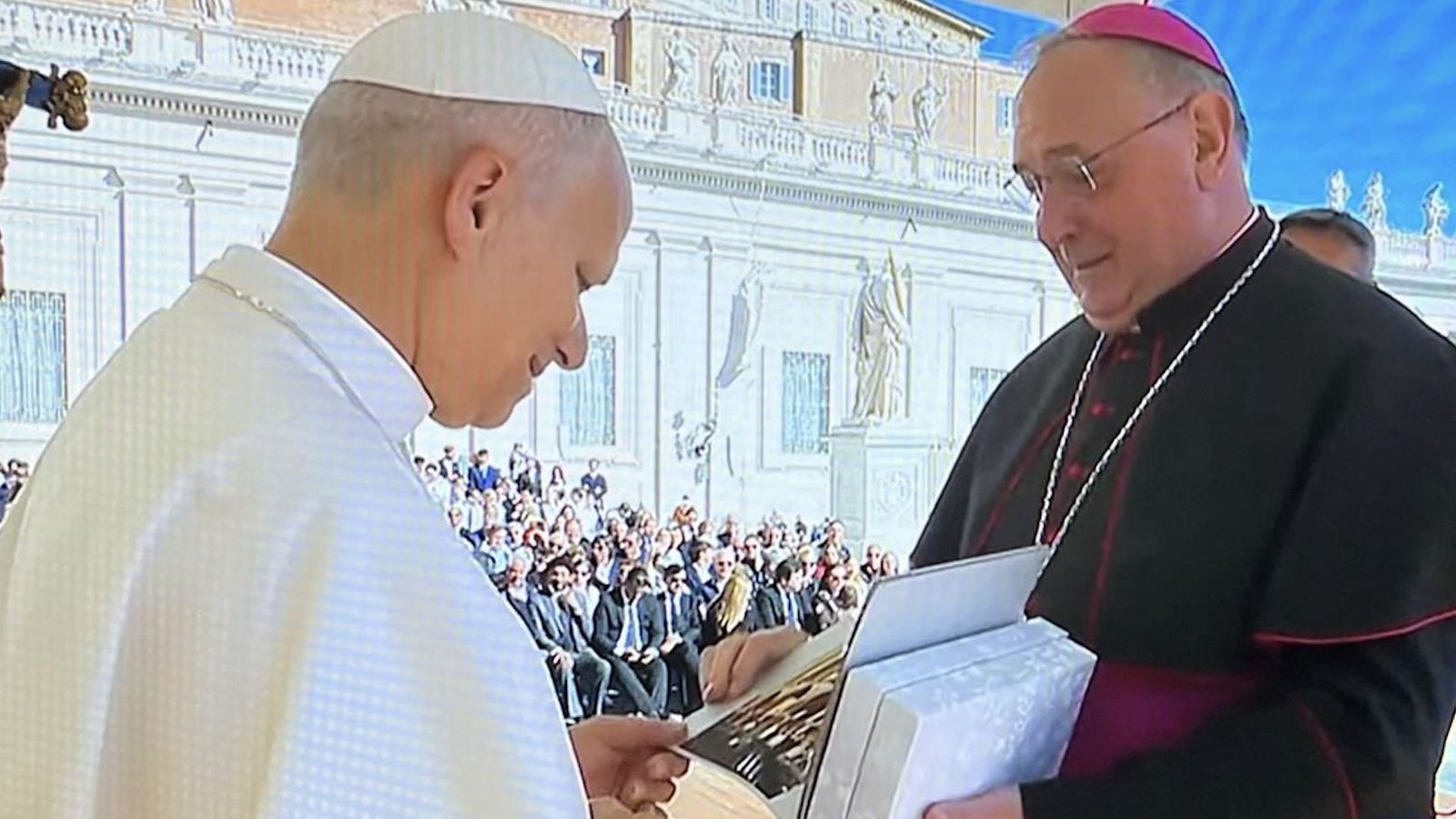 Luis Ángel de las Heras, con León XIV