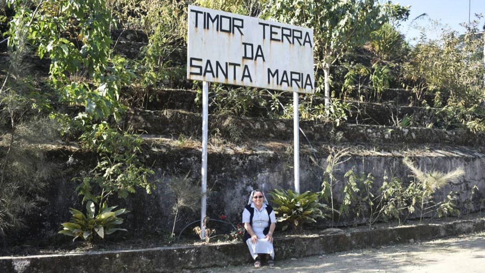 Isabel Martins, una de las Hermanas Hospitalarias en Timor Oriental