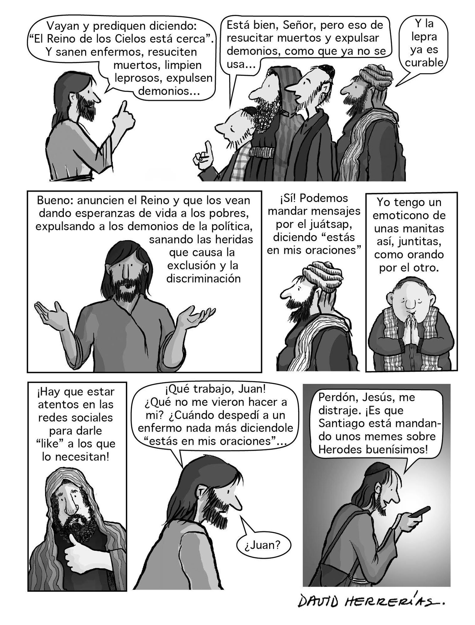 'Sanen enfermos, resuciten muertos'