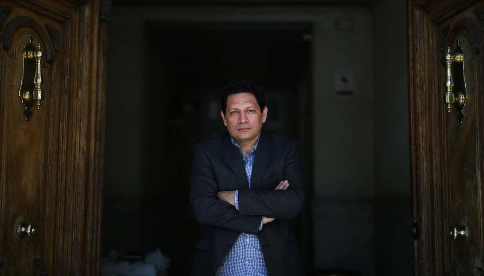 El escritor Jorge Galán