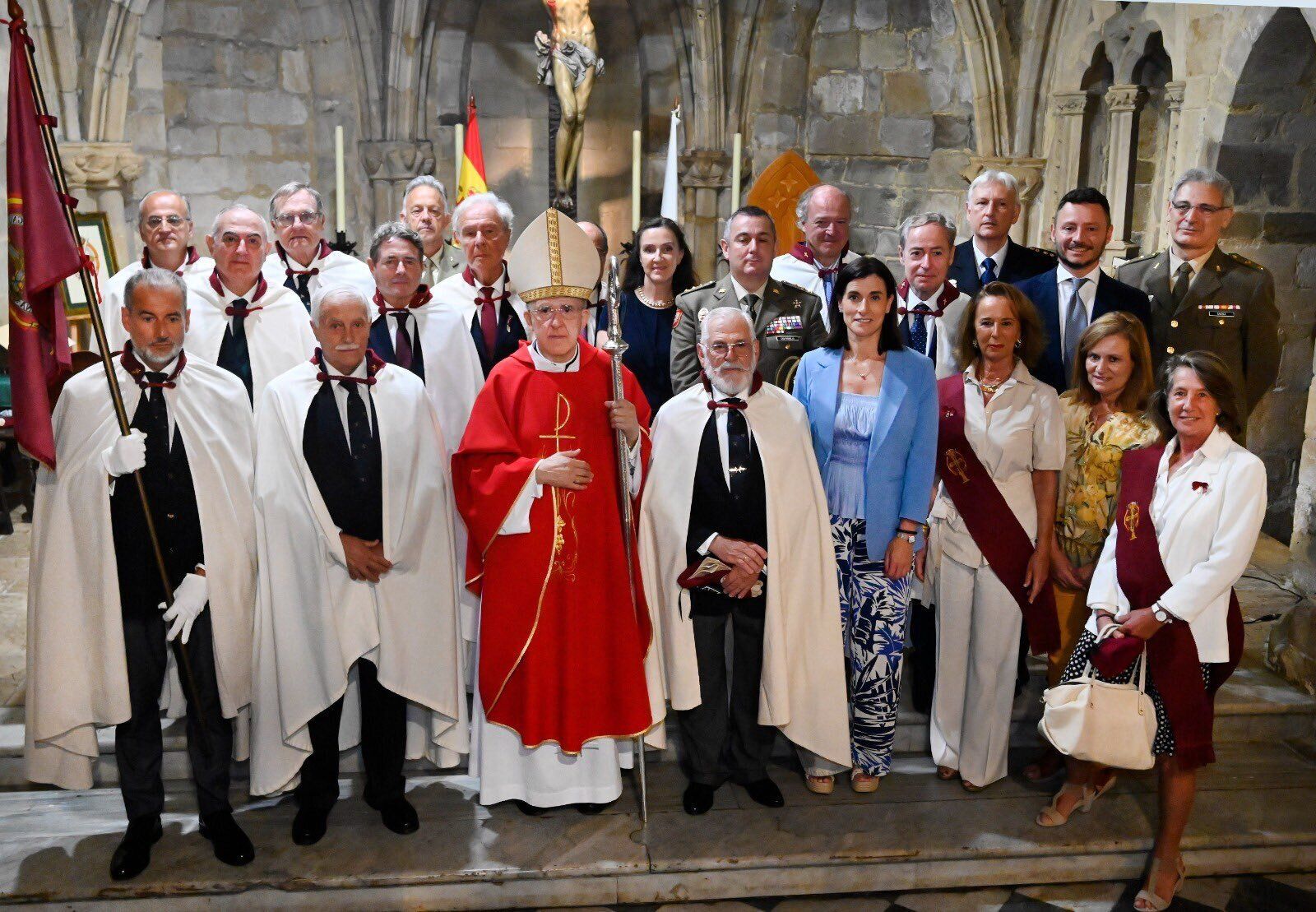 Osoro, caballero de honor del Lignum Crucis de Santo Toribio de Liébana