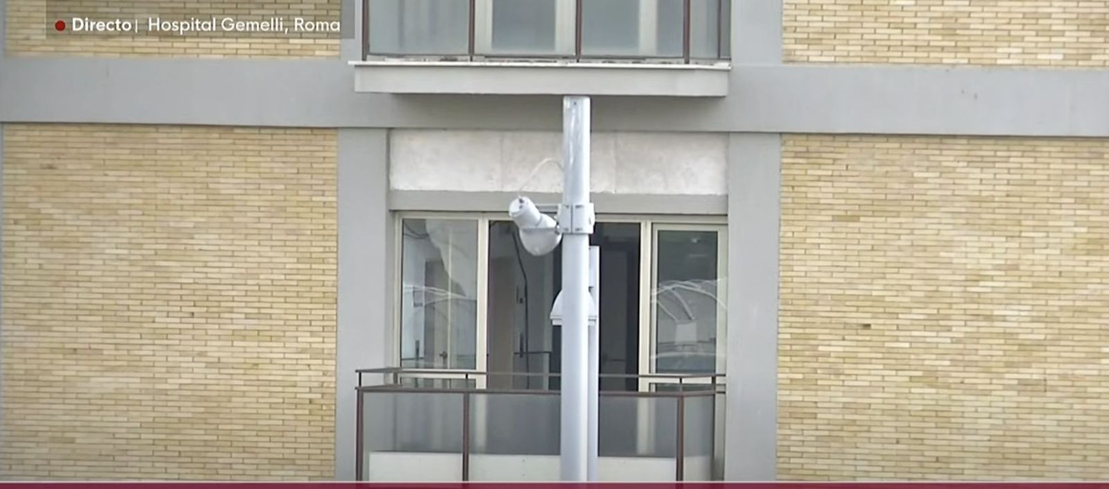 Balcón desde el que se espera al Papa