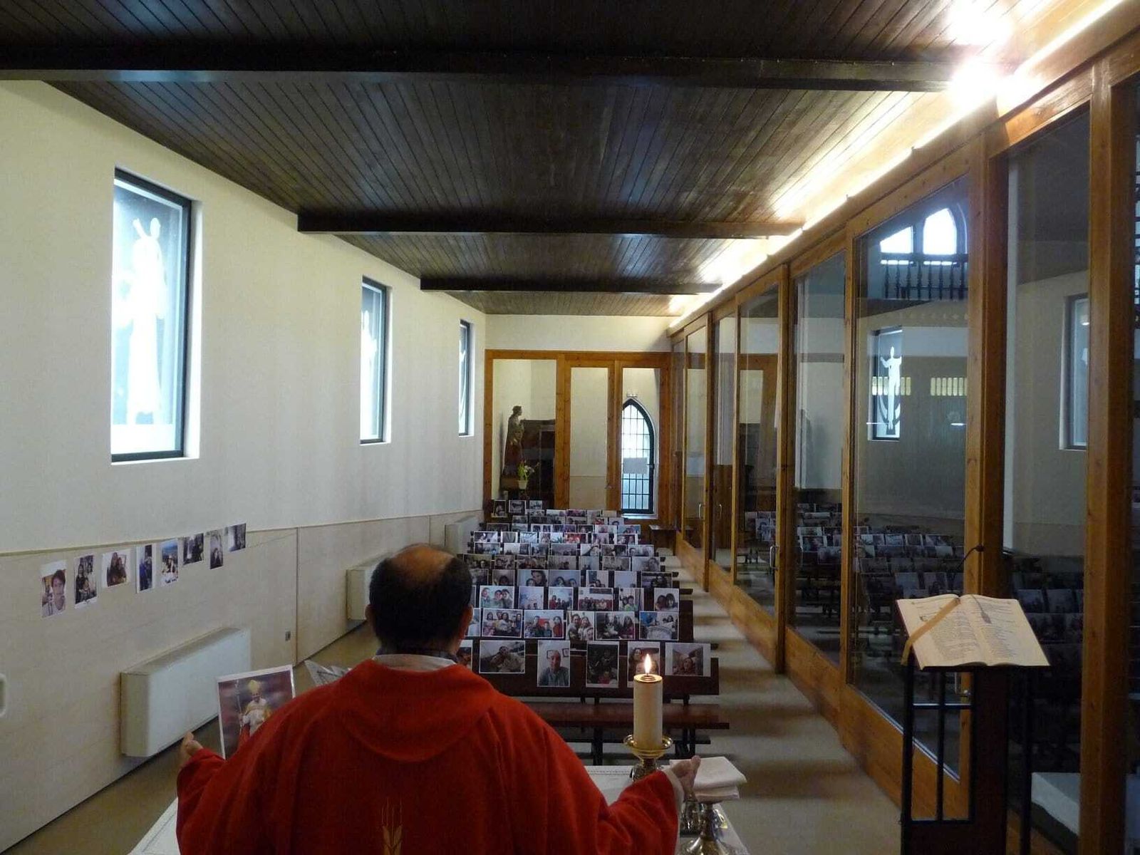 Rubén Martínez, sacerdote: “Quería tener un gesto que hacer llegar a las familias”