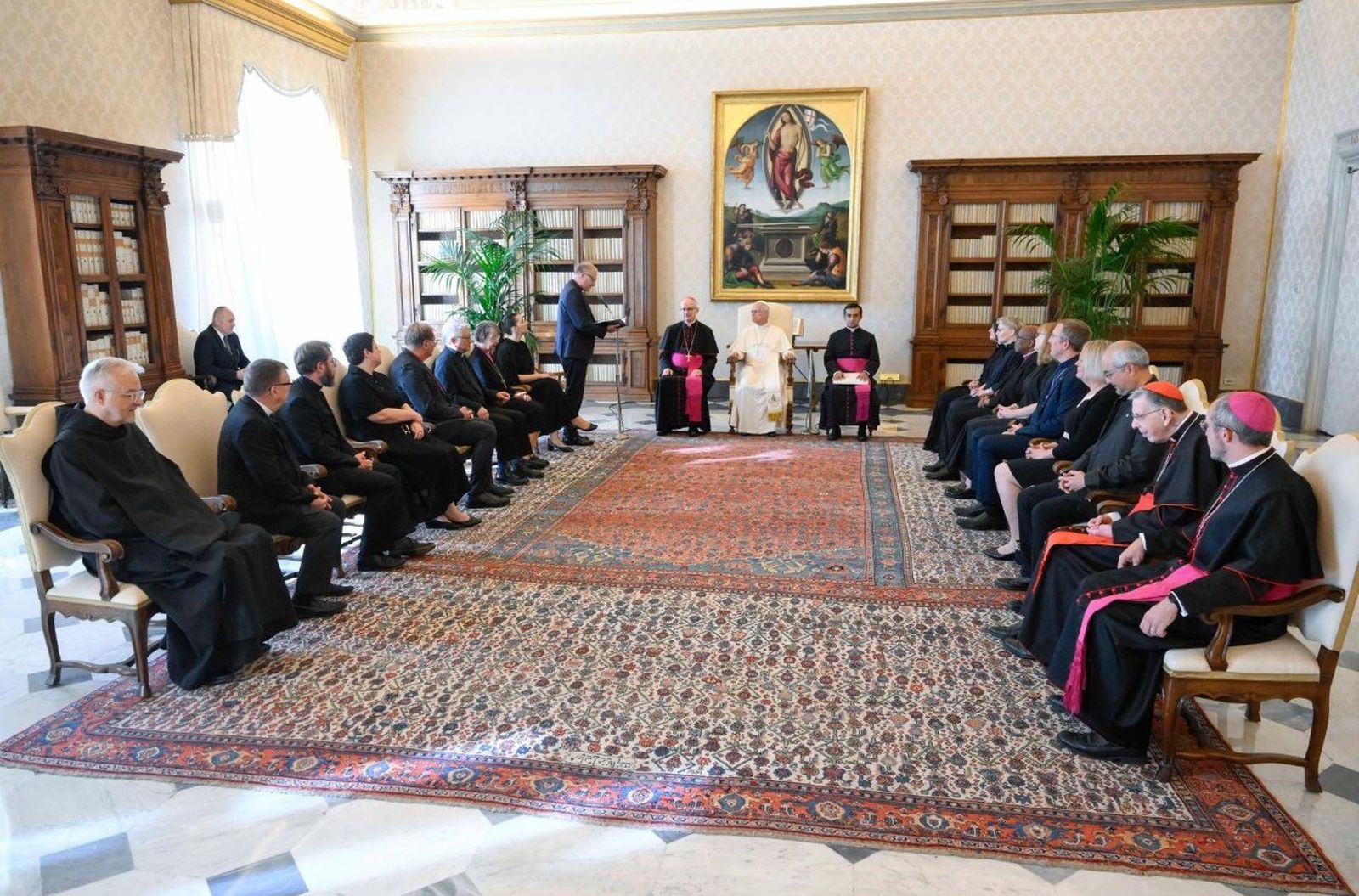 Audiencia de León XIV a representates de la Federacion Luterana Mundial