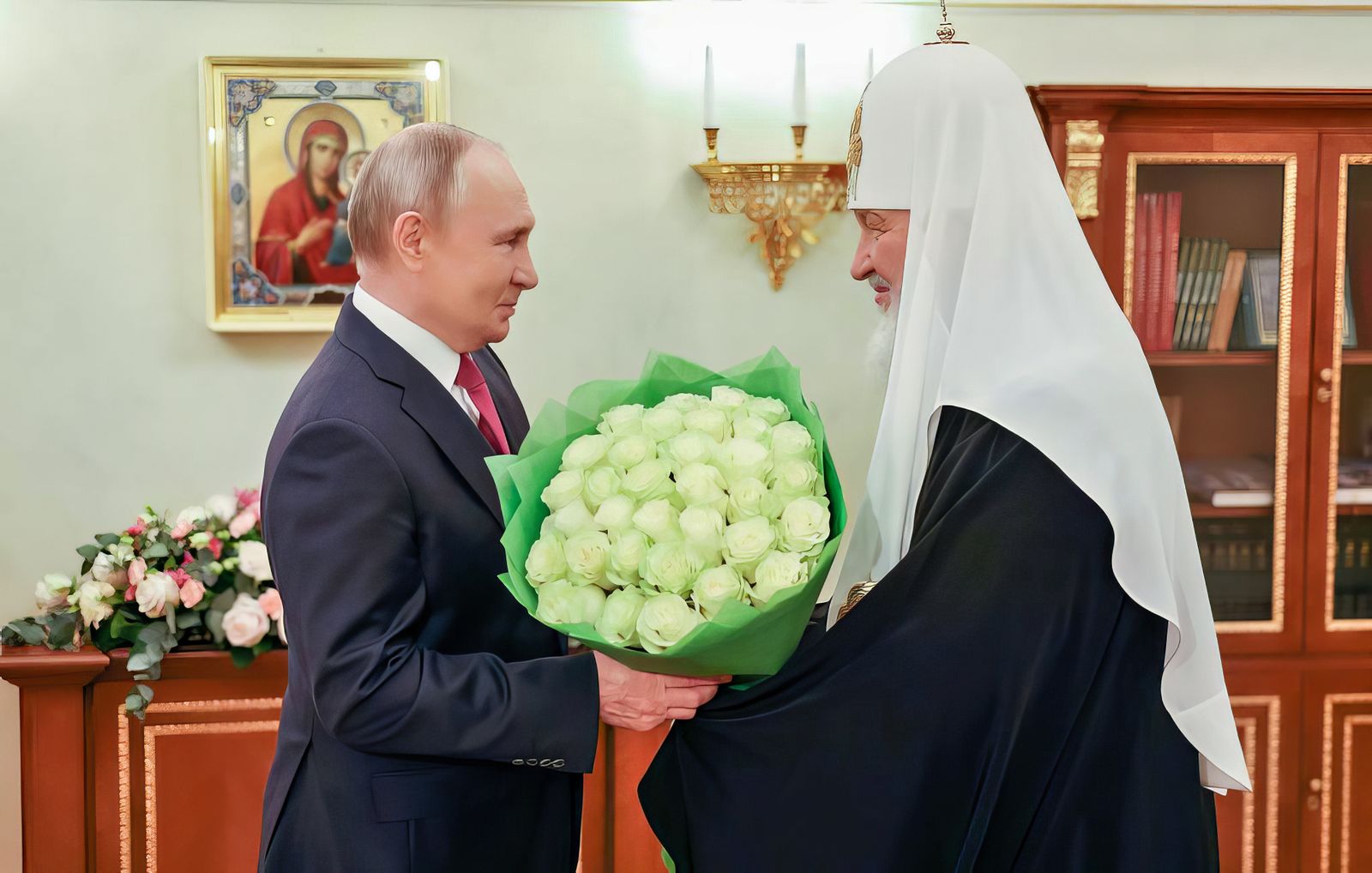 Vladimir Putin y el patriarcade Kiril