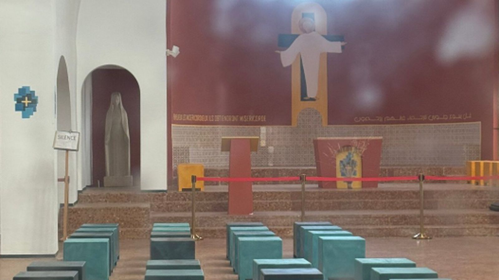 El santuario de Santa Cruz, lugar de encuentro en Orán.