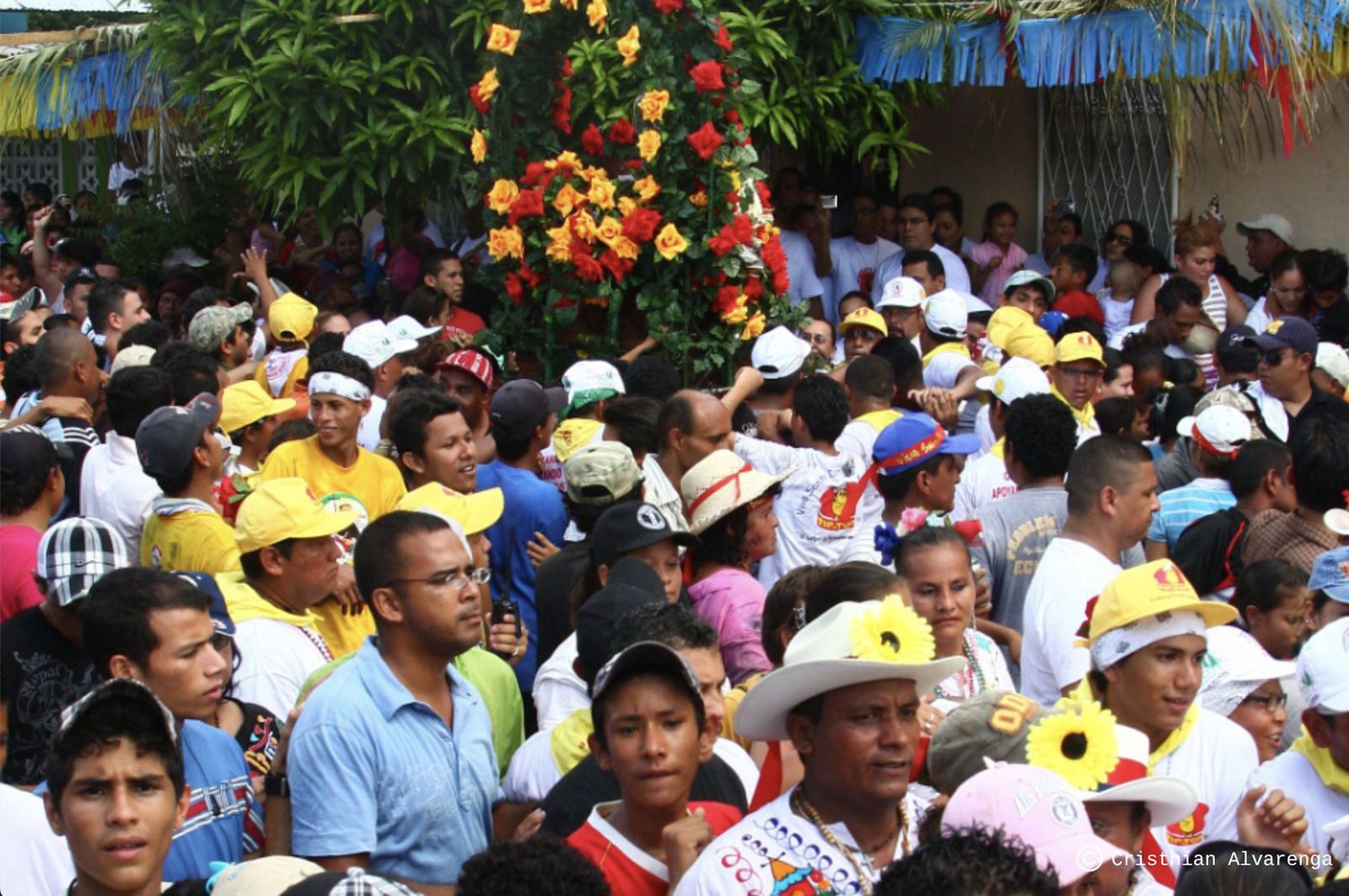 Procesión dfe Santo Domingo en Managua