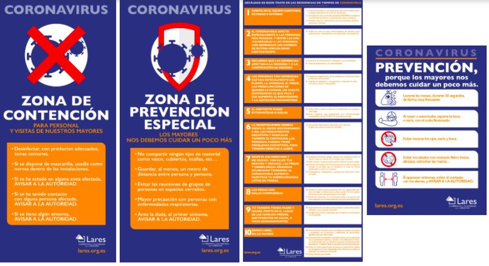 LARES, contra el coronavirus