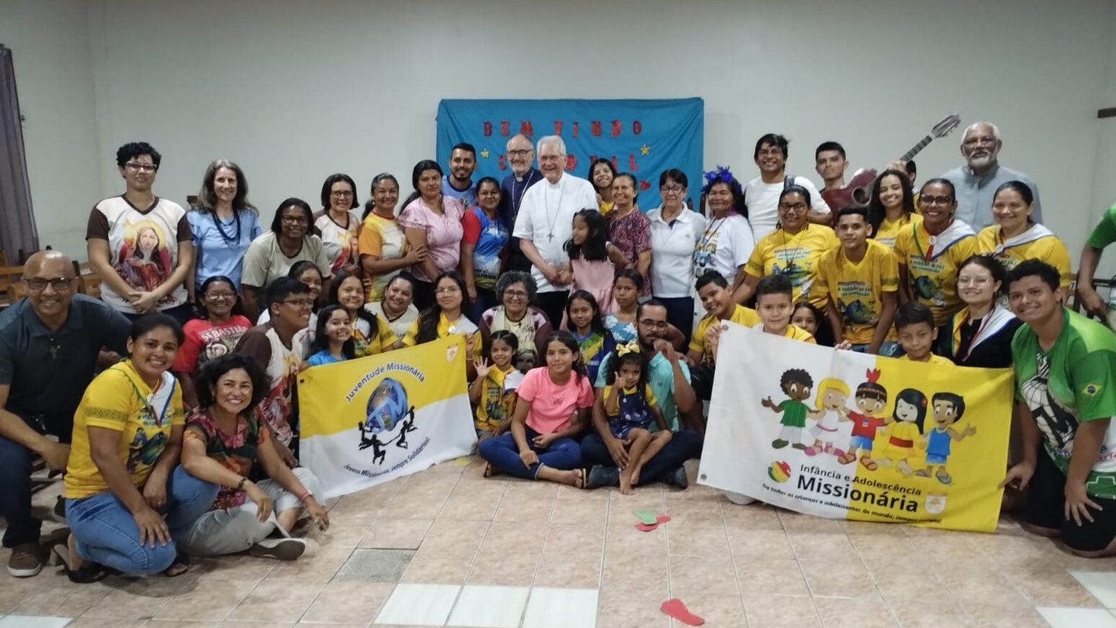 Cardenal Czerny en Manaos