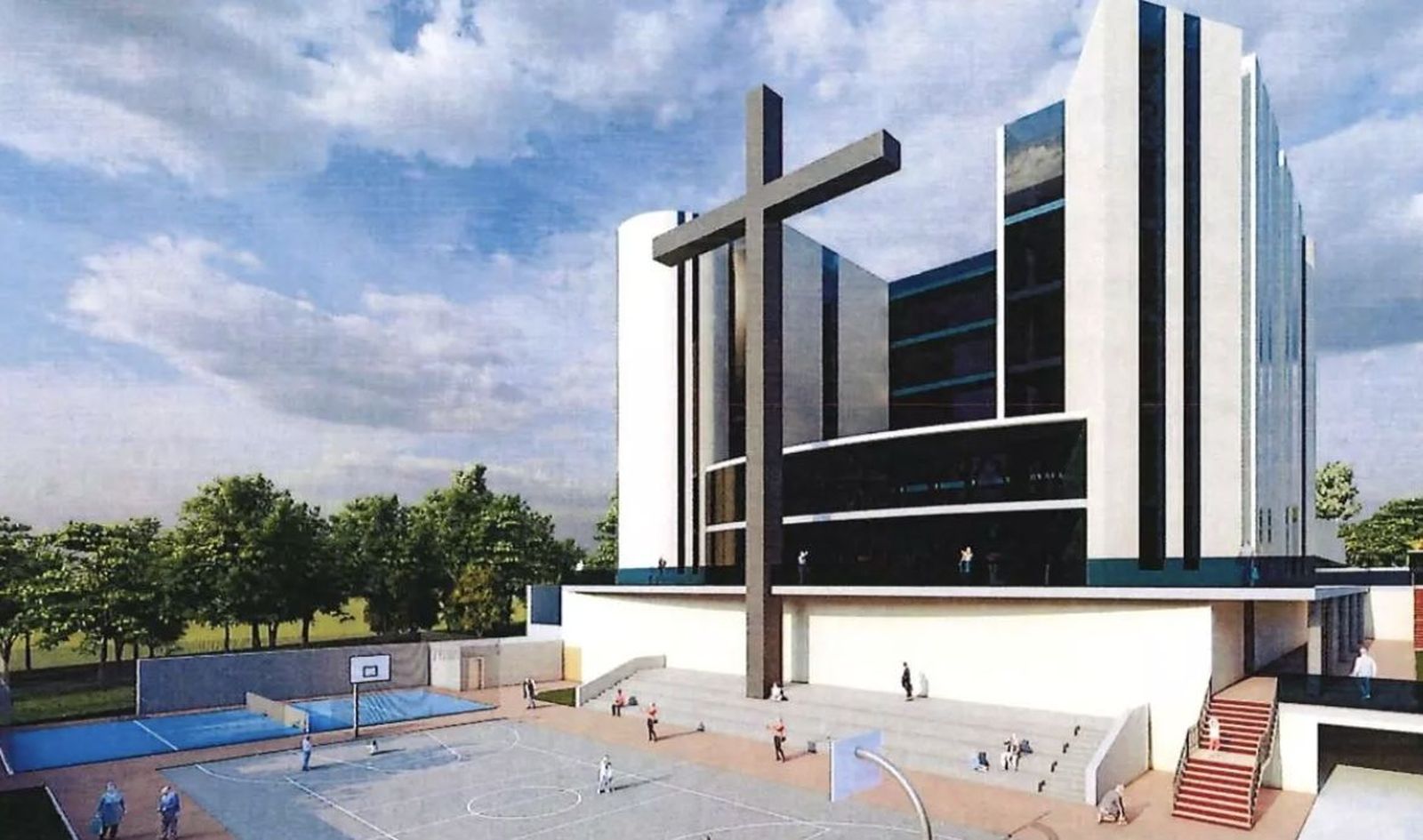 Recreación del proyecto de Valdebebas