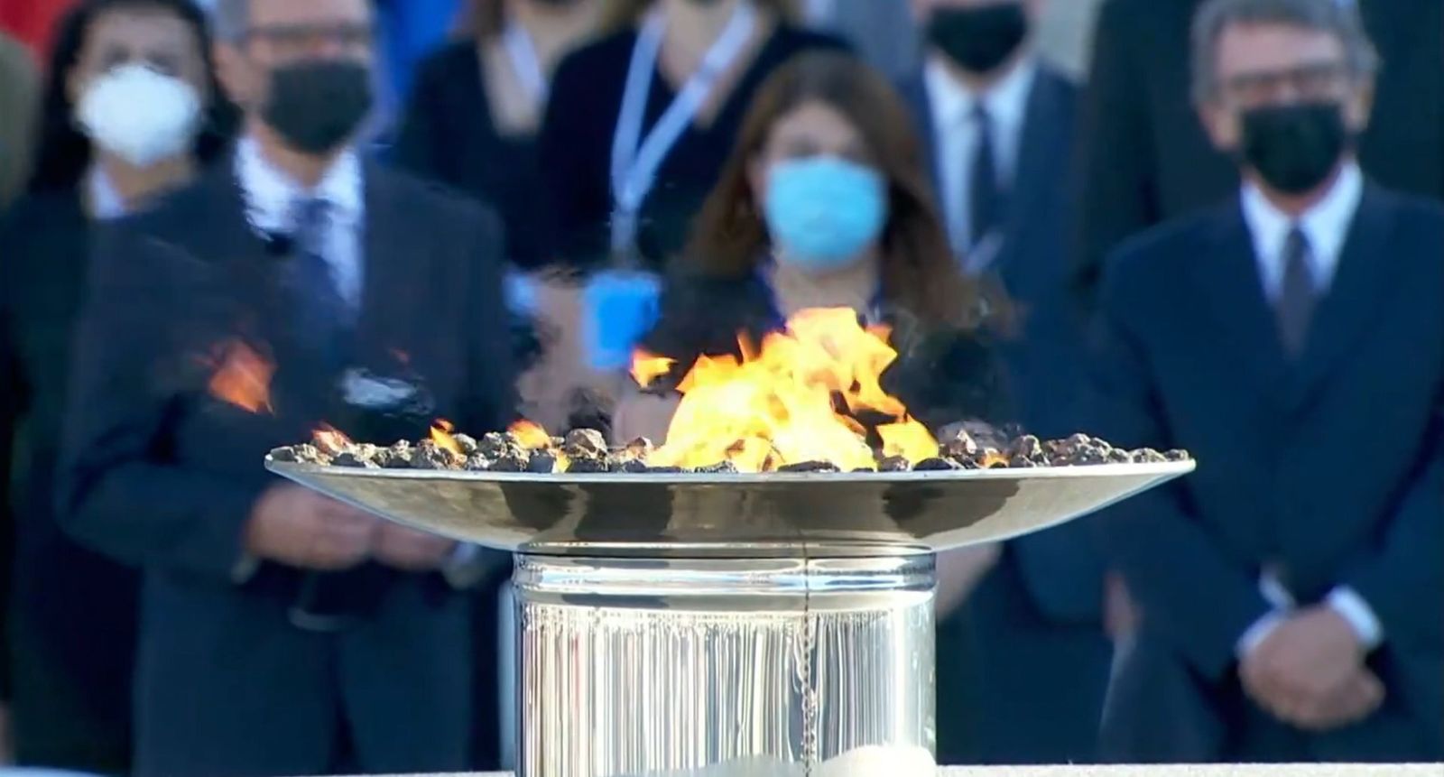 Homenaje a las víctimas del coronavirus