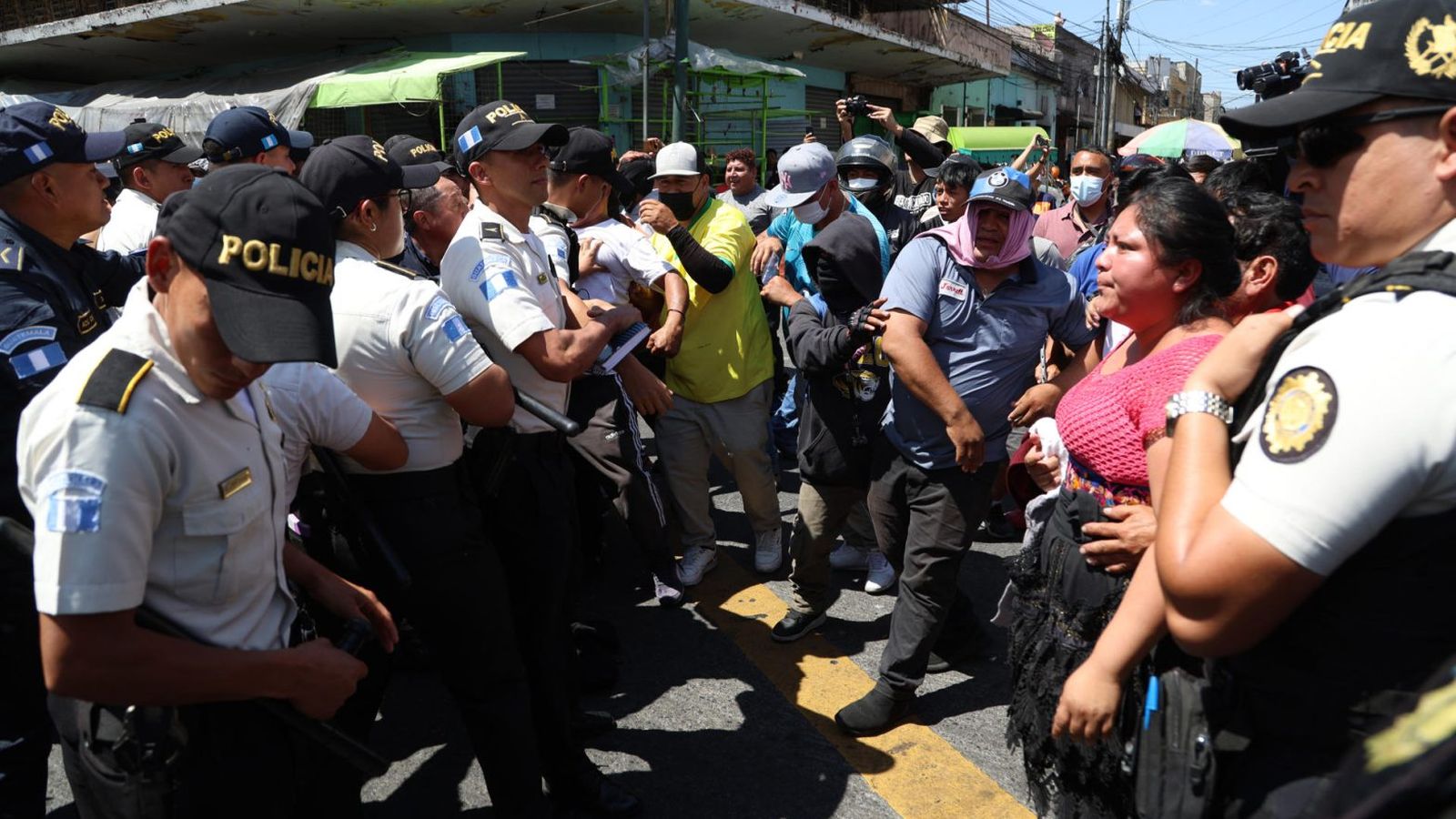 Protestas sociales en Guatemala