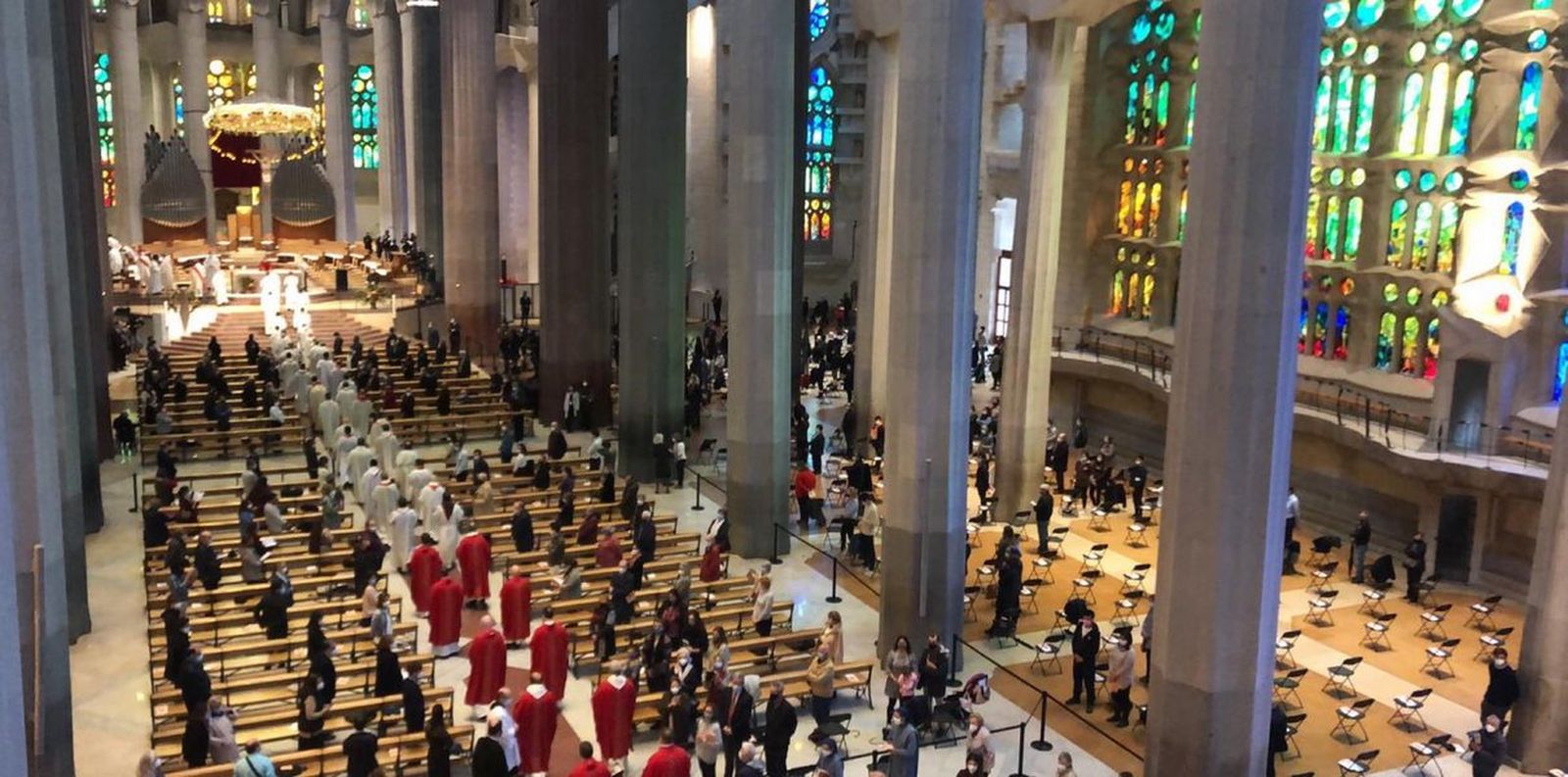 Polémica misa de la Sagrada Familia