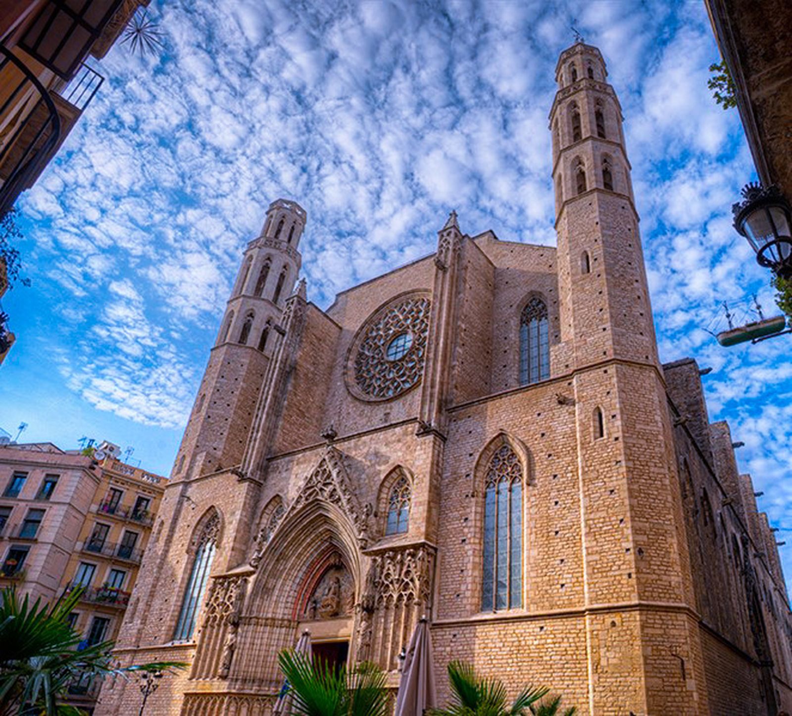Parroquia de Santa María del Mar , uno de los tres edificios que integra la iniciativa «Medieval Soul»