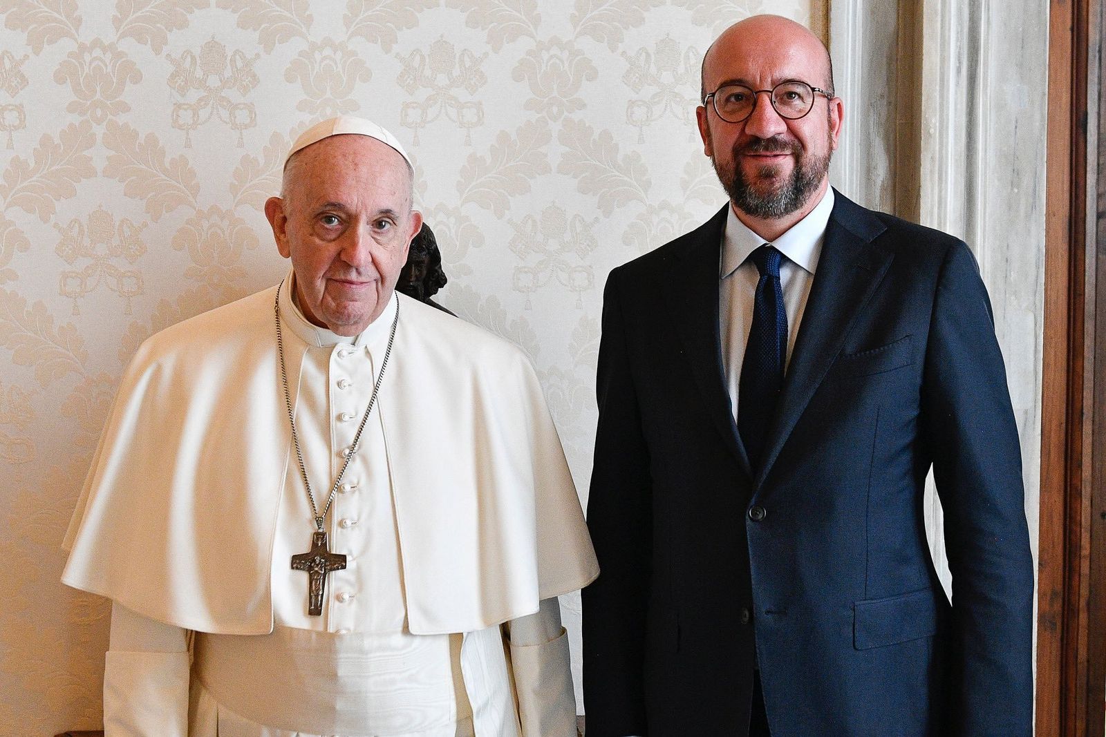 Francisco, con Charles Michel