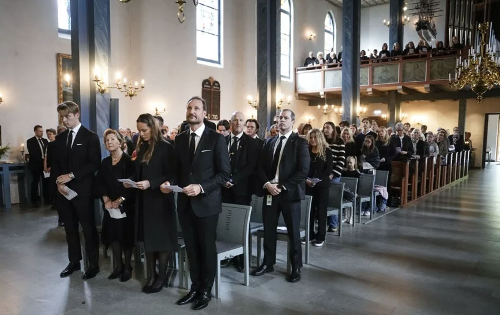 Funeral del Rey Harald