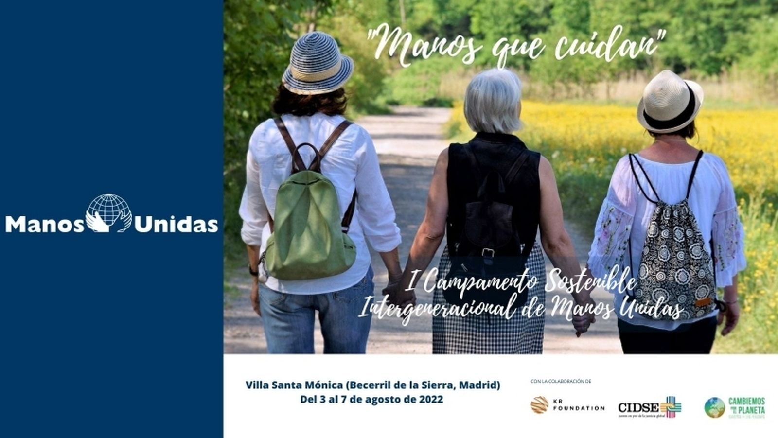 Cartel del I Campamento Intergeneracional