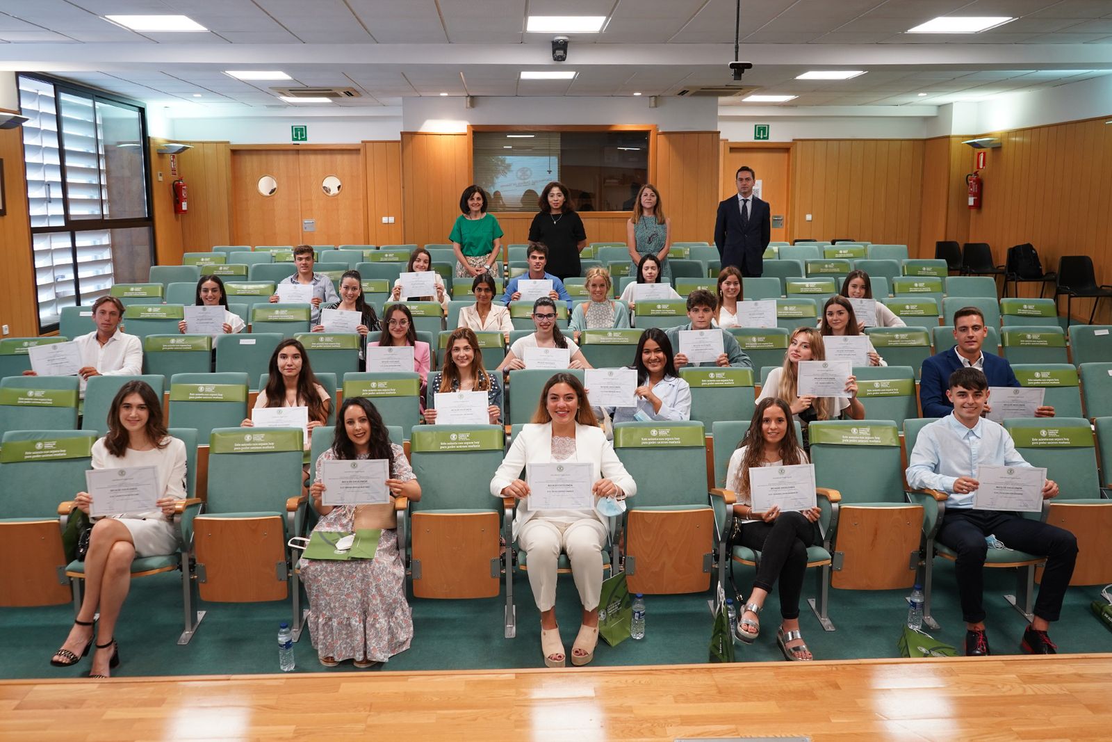 Grupo de nuevoa alumnos