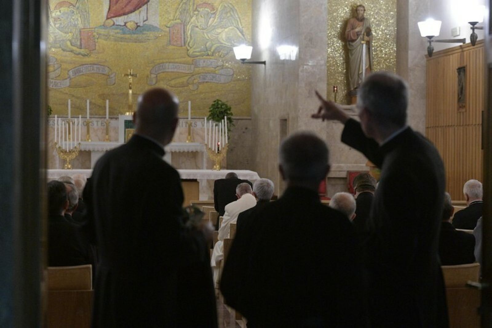 Ejercicios espirituales del Papa