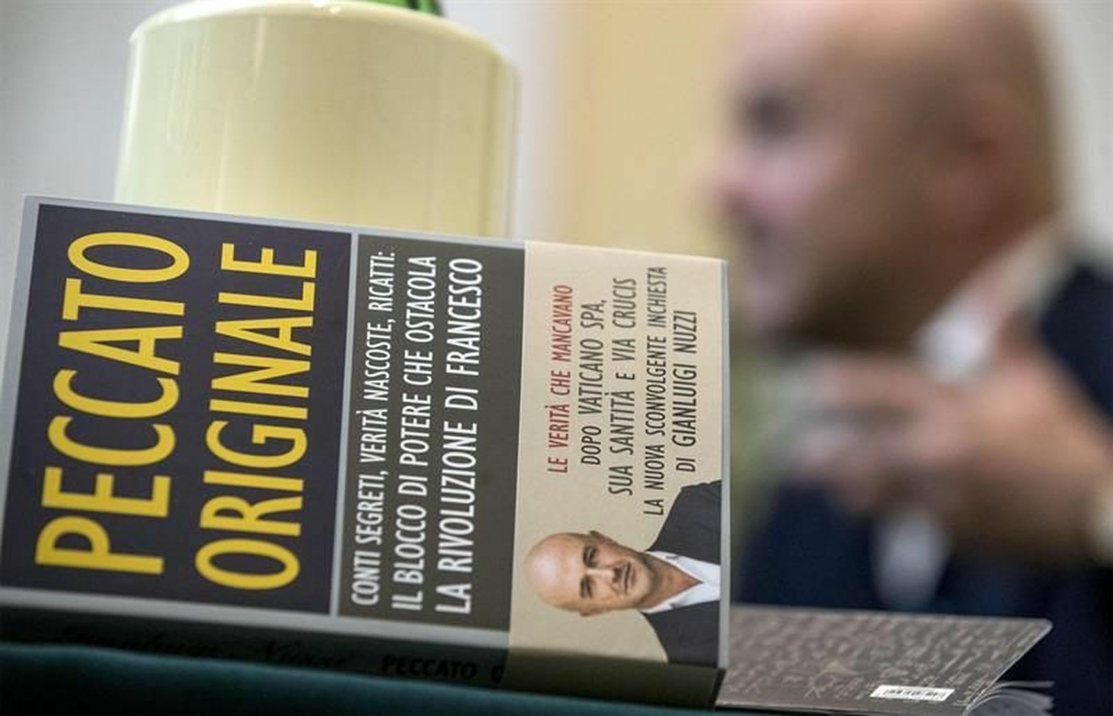 Portada del libro "Peccato originale", de Gianluigi Nuzzi